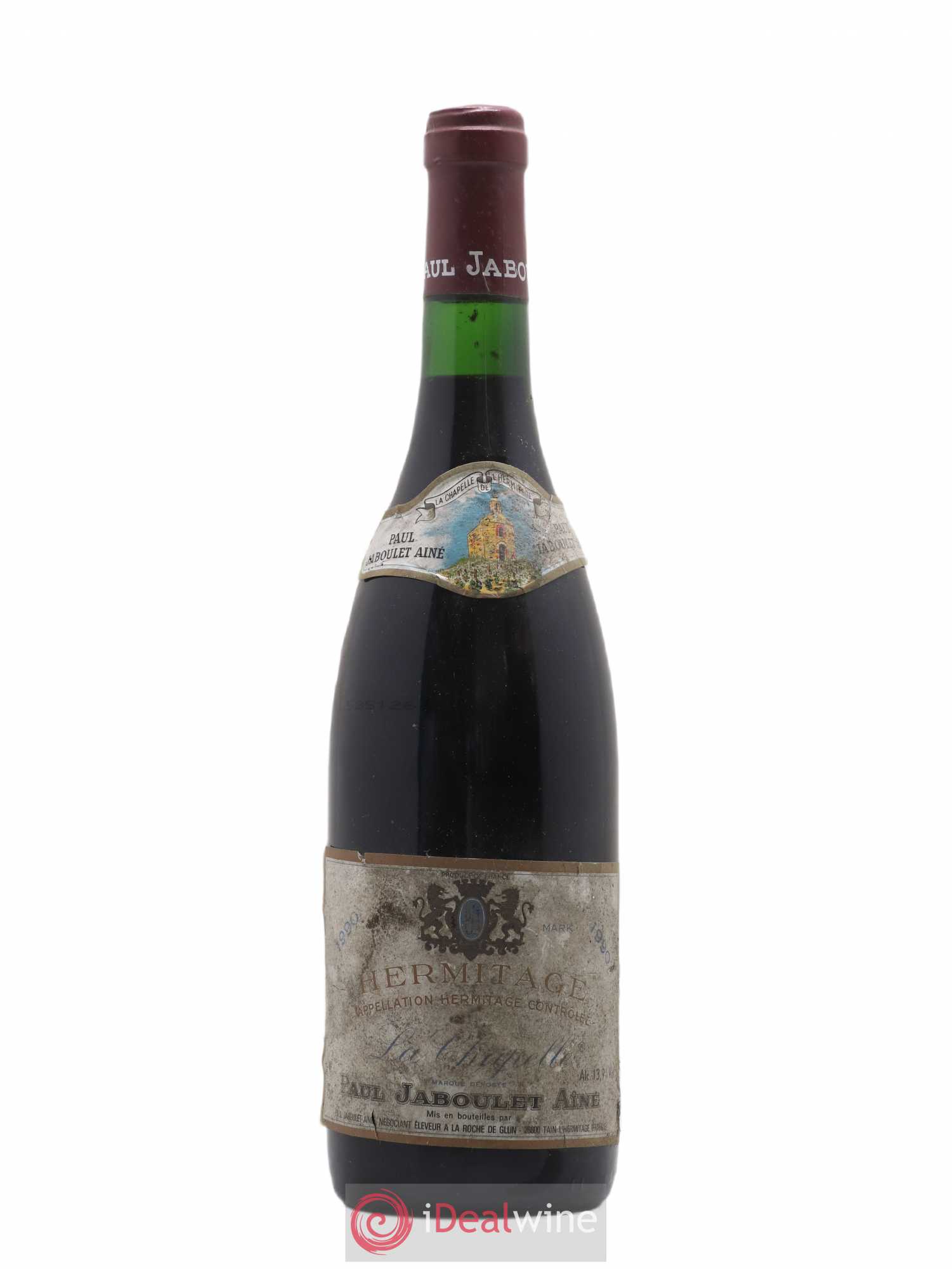 Hermitage La Chapelle Paul Jaboulet Ainé 1990 - Lot de 1 bouteille - 0