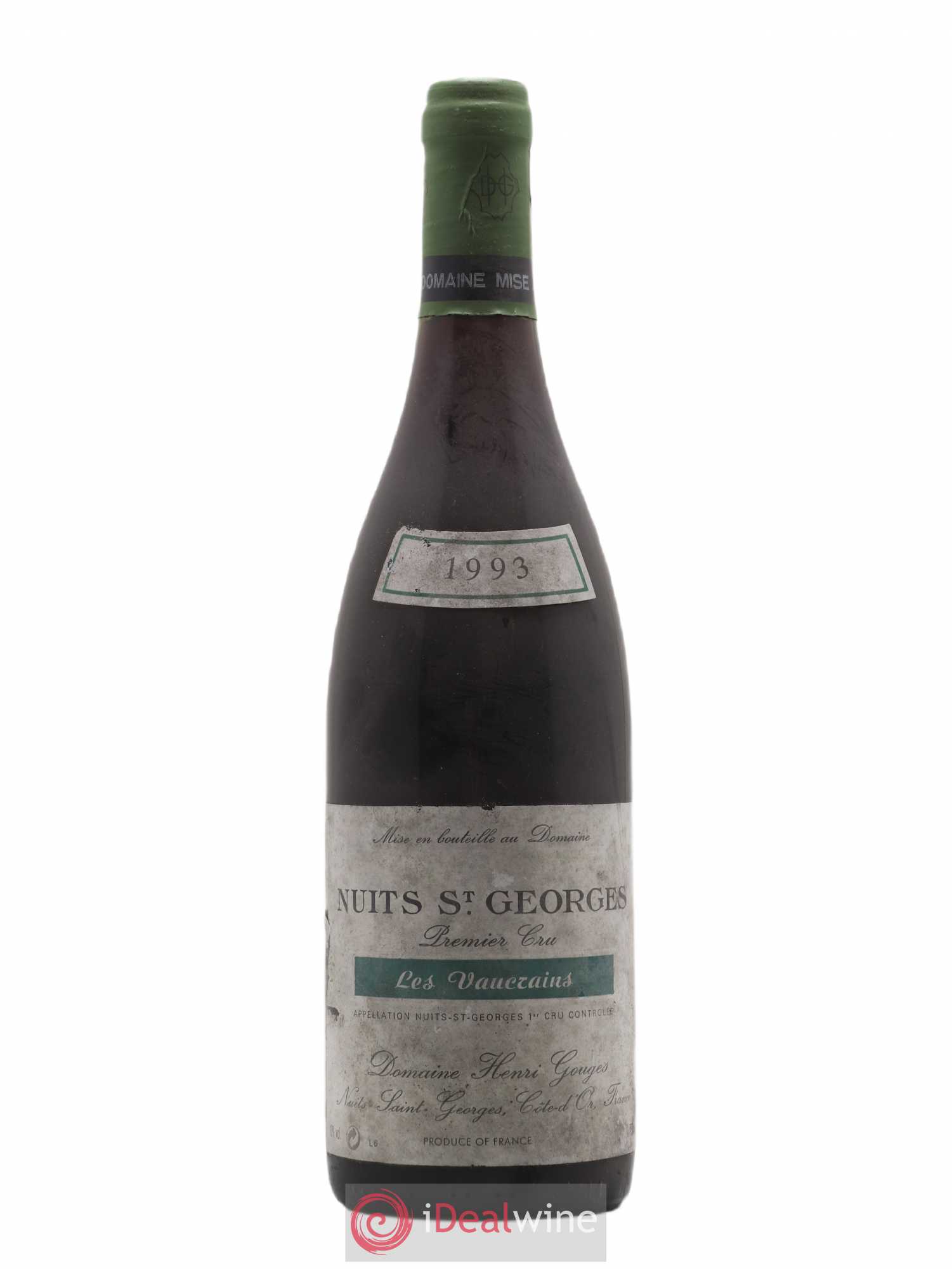 Nuits-Saint-Georges 1er Cru Les Vaucrains Henri Gouges 1993 - Lot de 1 bouteille - 0