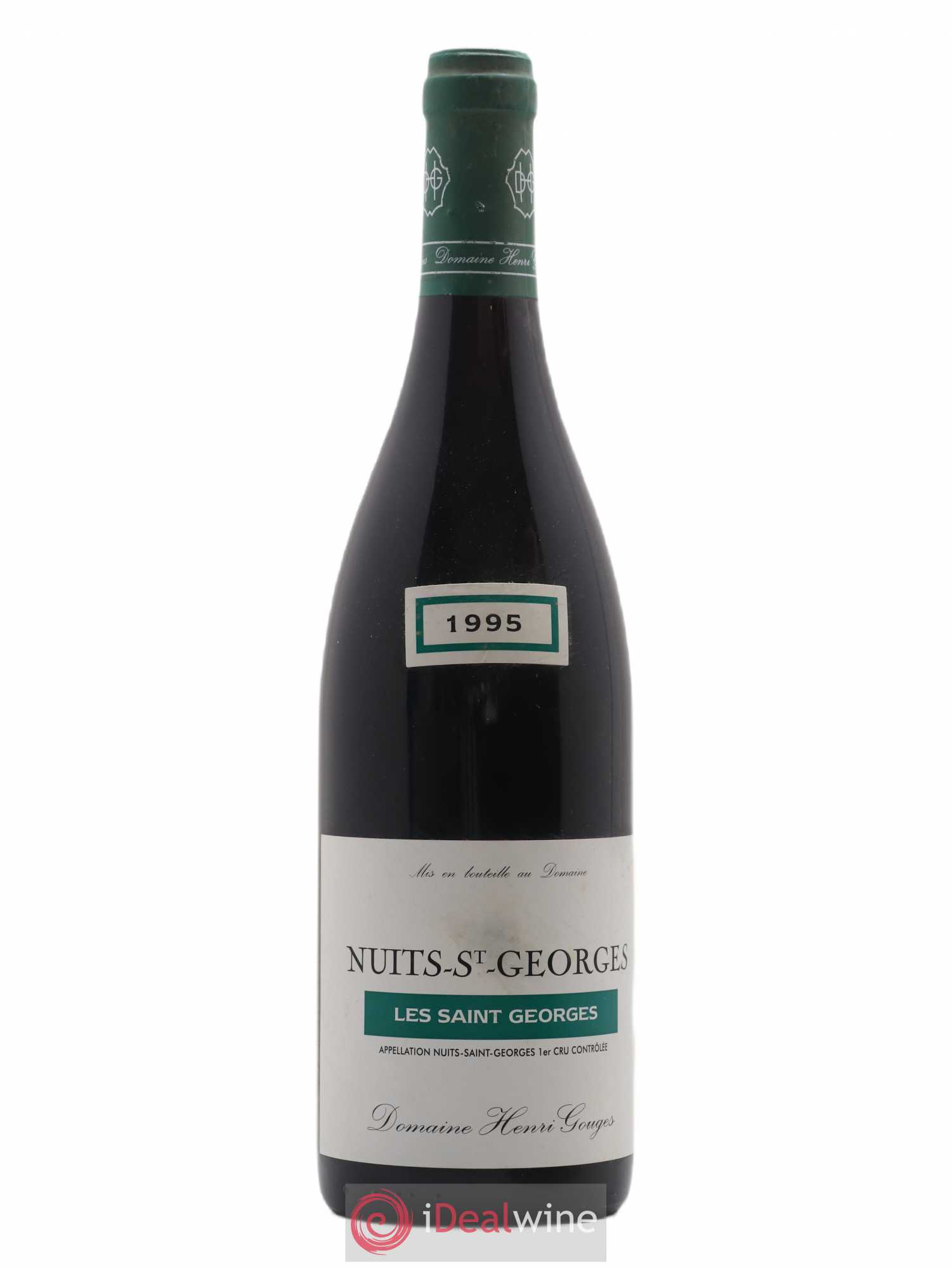 Nuits-Saint-Georges 1er Cru Les Saints Georges Henri Gouges 1995 - Posten von 1 Flasche - 0