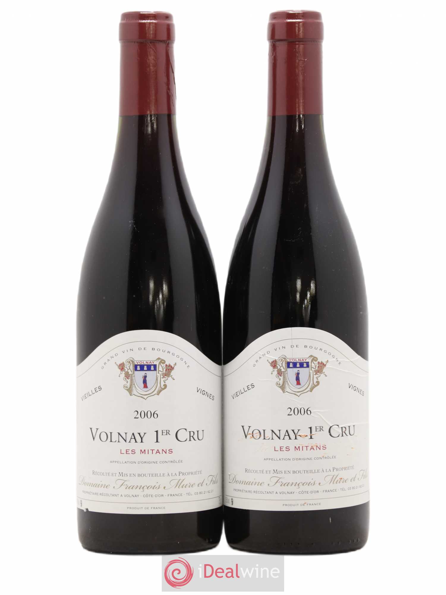 Volnay 1er Cru 2006 - Posten von 2 Flaschen - 0