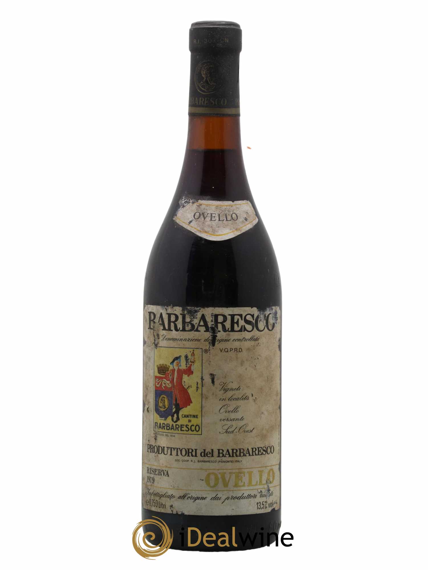 Barbaresco DOCG Riserva Ovello Produttori Del Barbaresco 1979 - Lot de 1 bouteille - 0