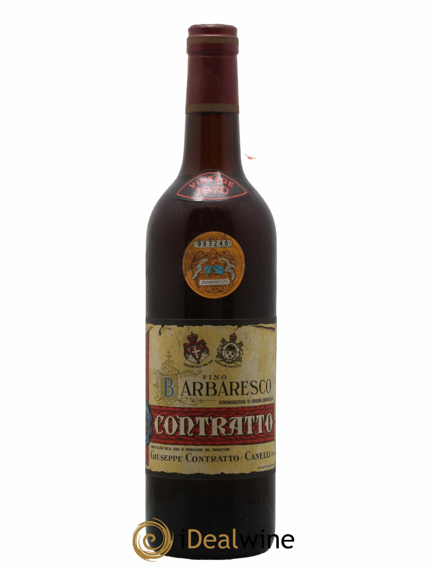 Barbaresco DOCG Contratto Giuseppe Contratto 1970 - Lot de 1 bouteille - 0