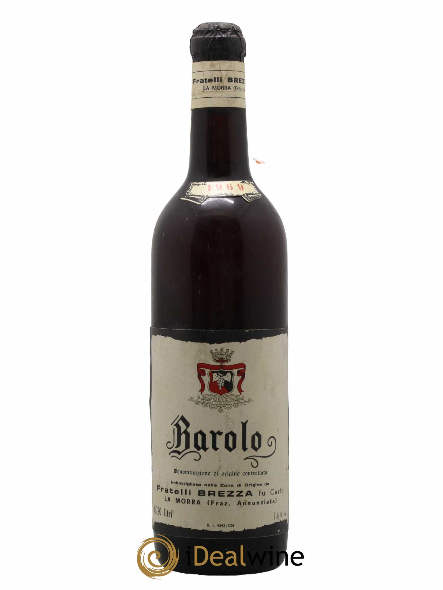 Barolo Brezza 1969 - Posten von 1 Flasche - 0