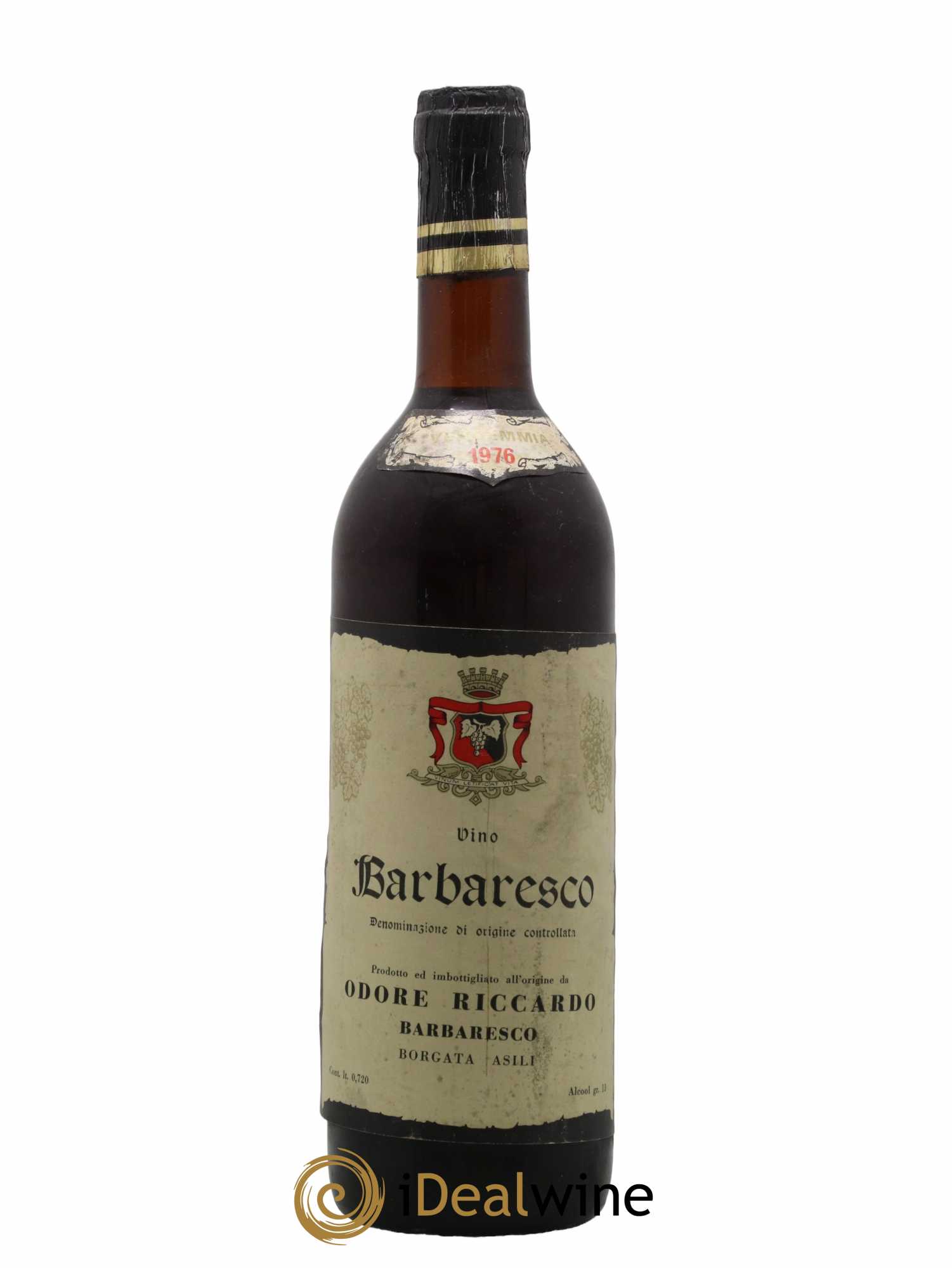 Barbaresco DOCG Riccardo Odore 1976 - Posten von 1 Flasche - 0