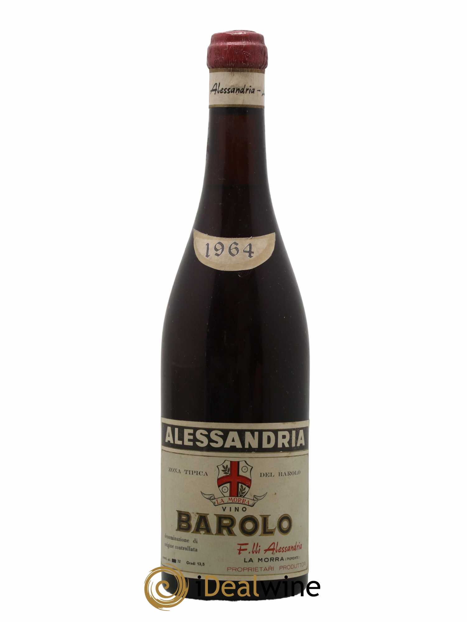 Barolo DOCG Fratelli Alessandria 1964 - Lot de 1 bouteille - 0