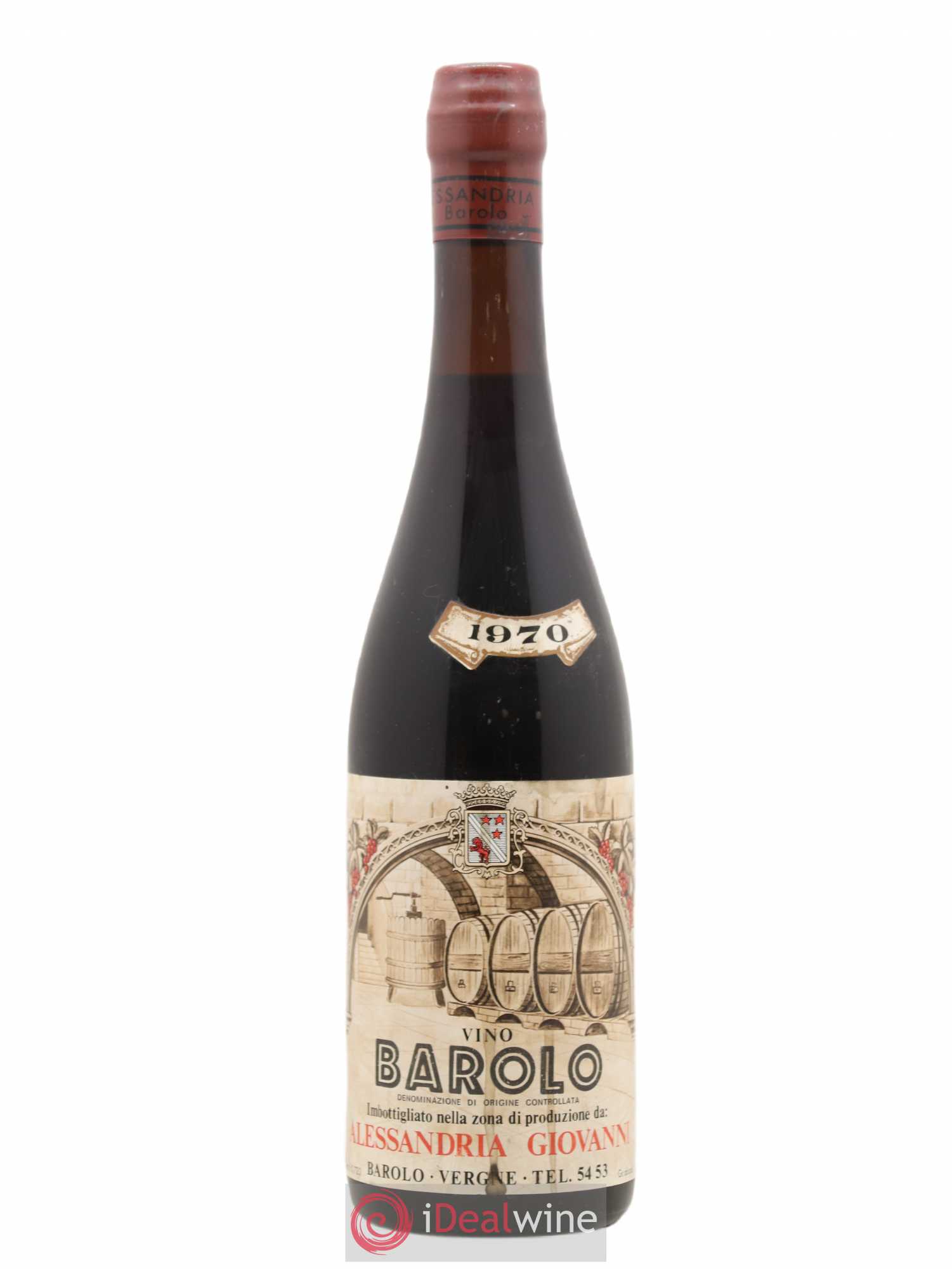 Barolo Giovanni Alessandria 1970 - Posten von 1 Flasche - 0