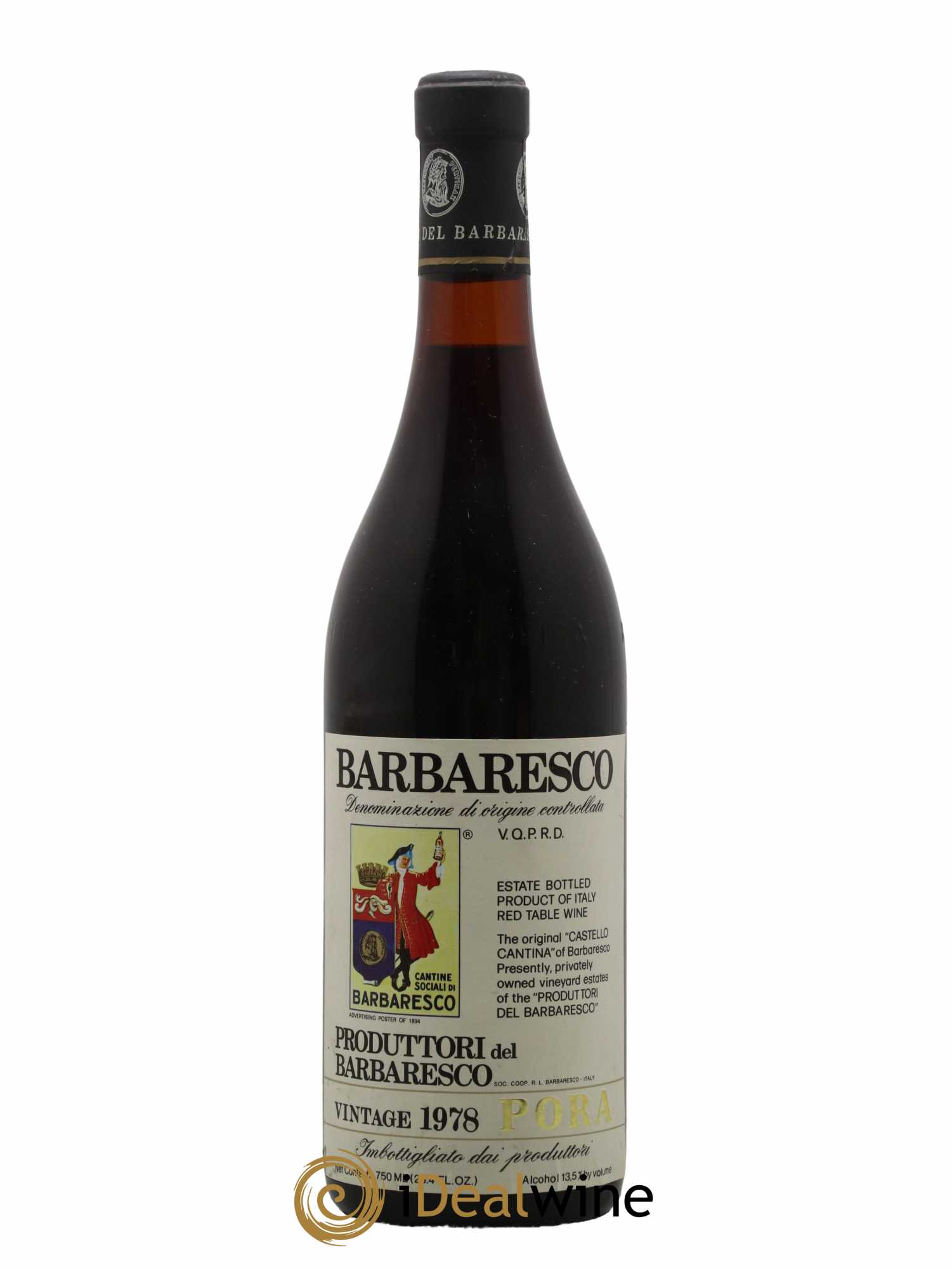 Barbaresco DOCG Riserva Pora Produttori Del Barbaresco 1978 - Posten von 1 Flasche - 0