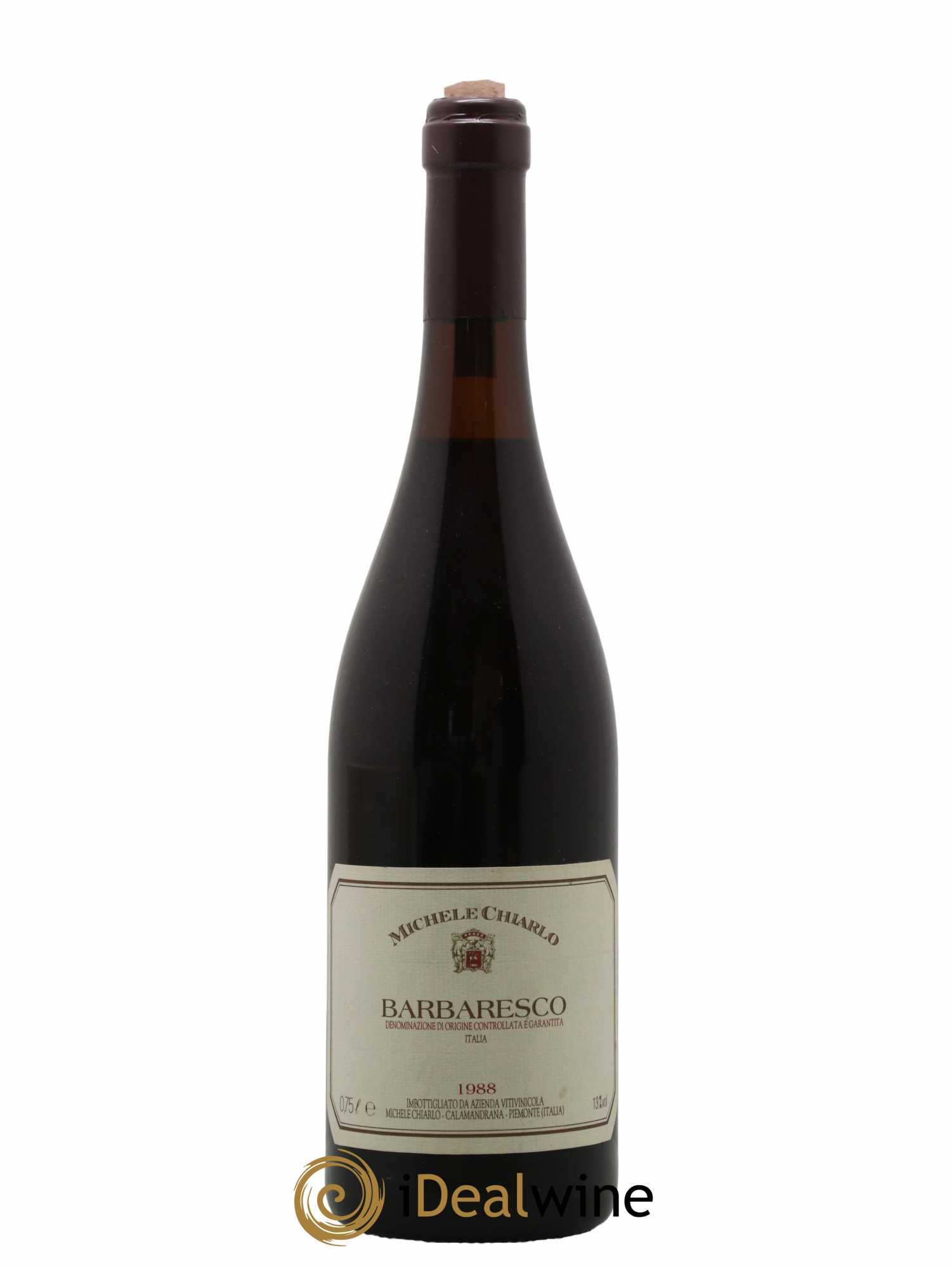 Barbaresco DOCG Michele Chiarlo 1988 - Lot de 1 bouteille - 0