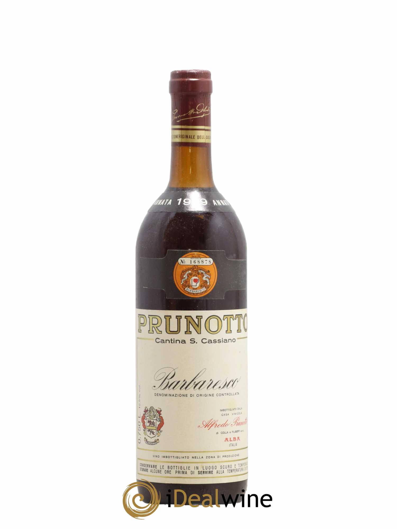 Barbaresco DOCG Prunotto 1979 - Posten von 1 Flasche - 0