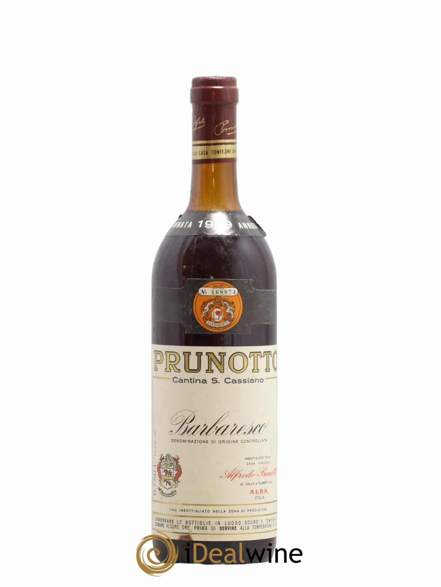Barbaresco DOCG Prunotto 1979 - Lot de 1 bouteille - 0