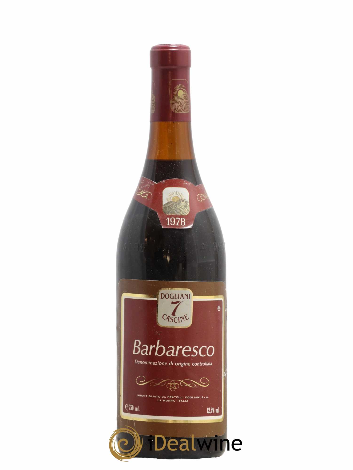 Barbaresco DOCG Dogliani 7 Cascine 1978 - Lot de 1 bouteille - 0