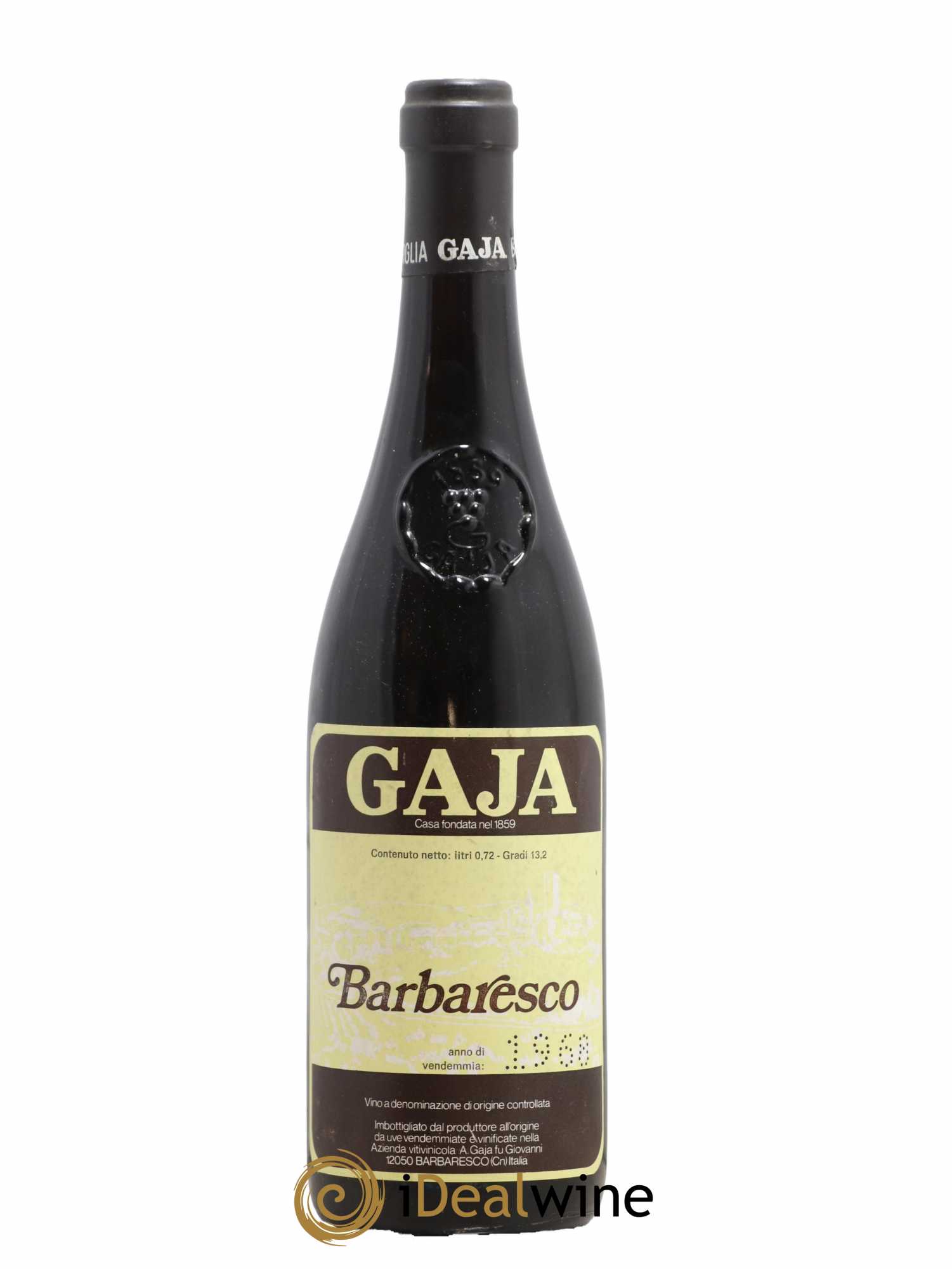 Barbaresco DOCG Angelo Gaja 1968 - Lot de 1 bouteille - 0