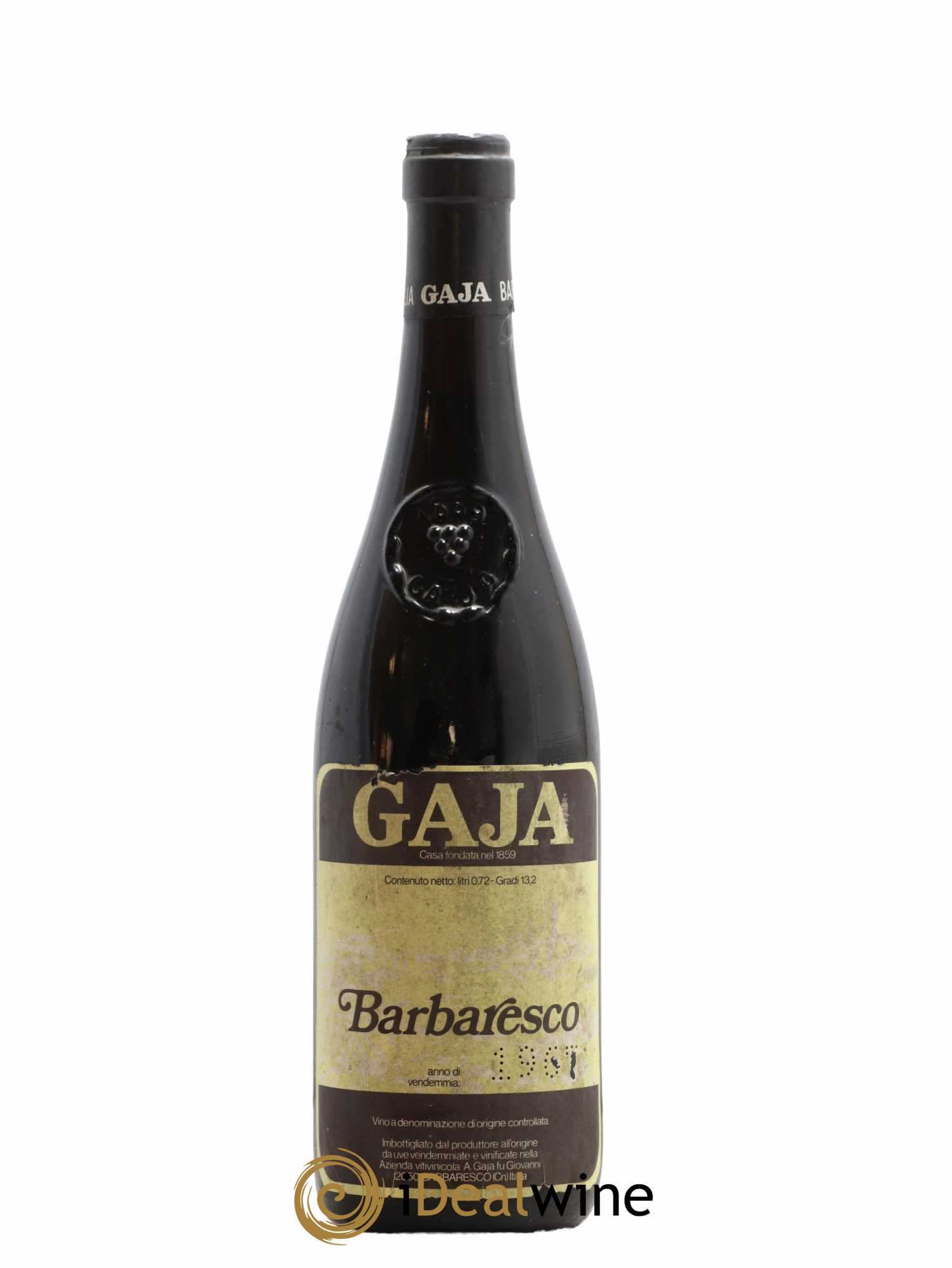 Barbaresco DOCG Angelo Gaja 1967 - Lot de 1 bouteille - 0
