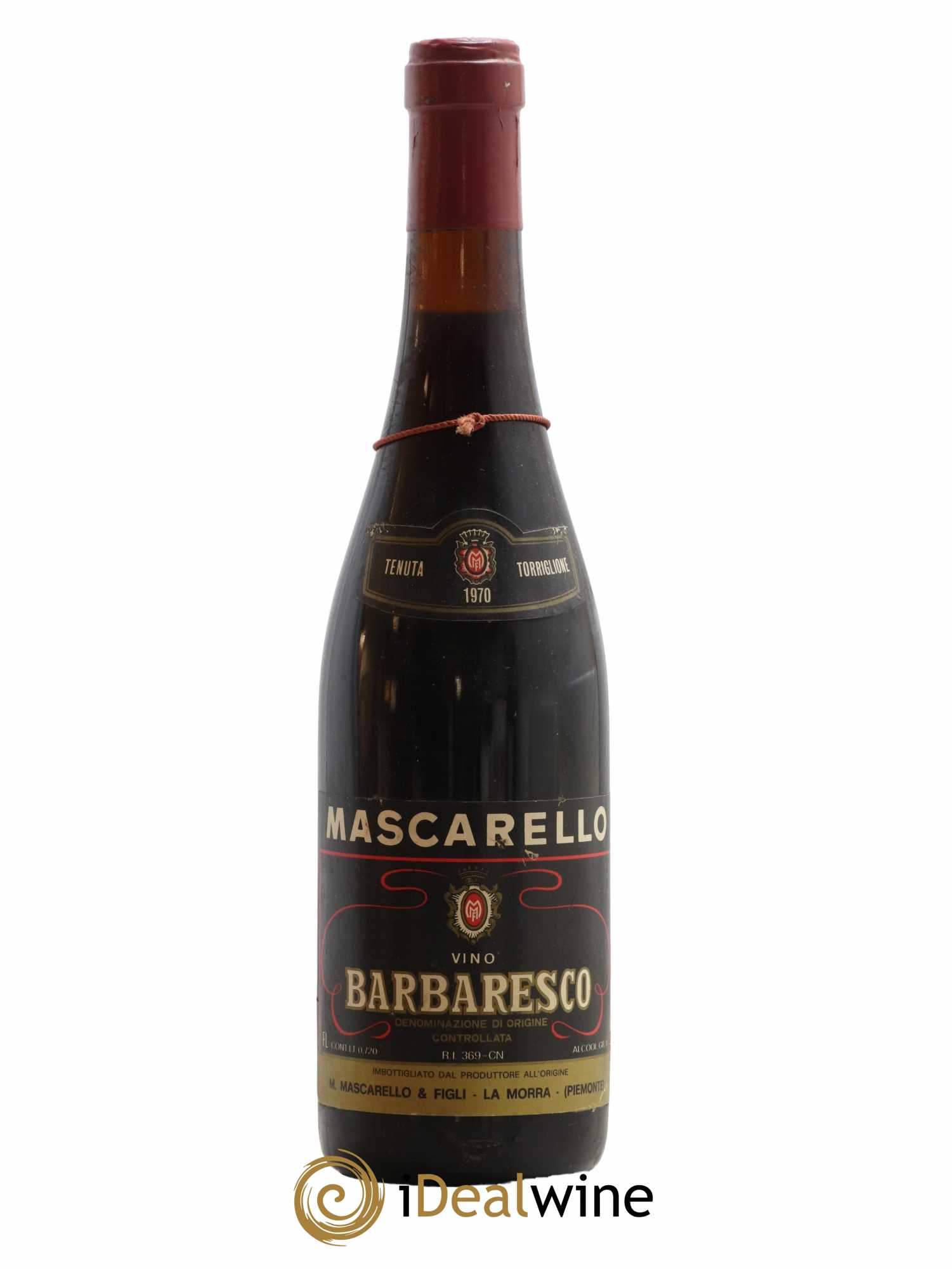Barbaresco DOCG Torriglione Mascarello 1970 - Lot de 1 bouteille - 0