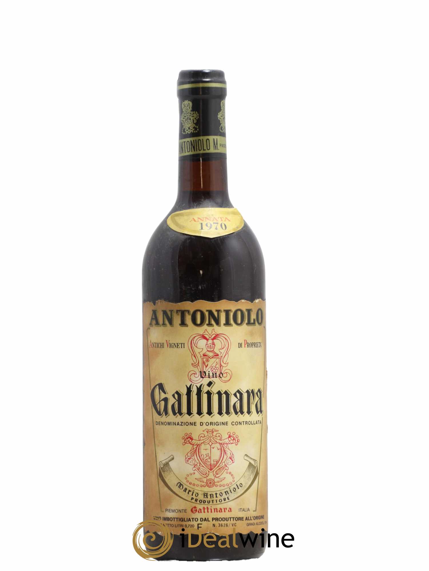 Gattinara DOCG Antoniolo 1970 - Lot de 1 bouteille - 0