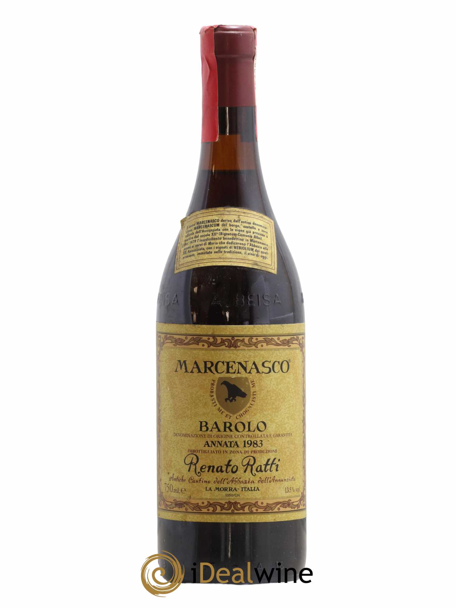 Barolo DOCG Marcenasco Renato Ratti 1983 - Posten von 1 Flasche - 0