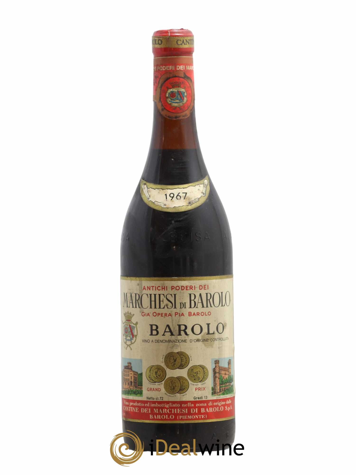 Barolo 1967 - Posten von 1 Flasche - 0