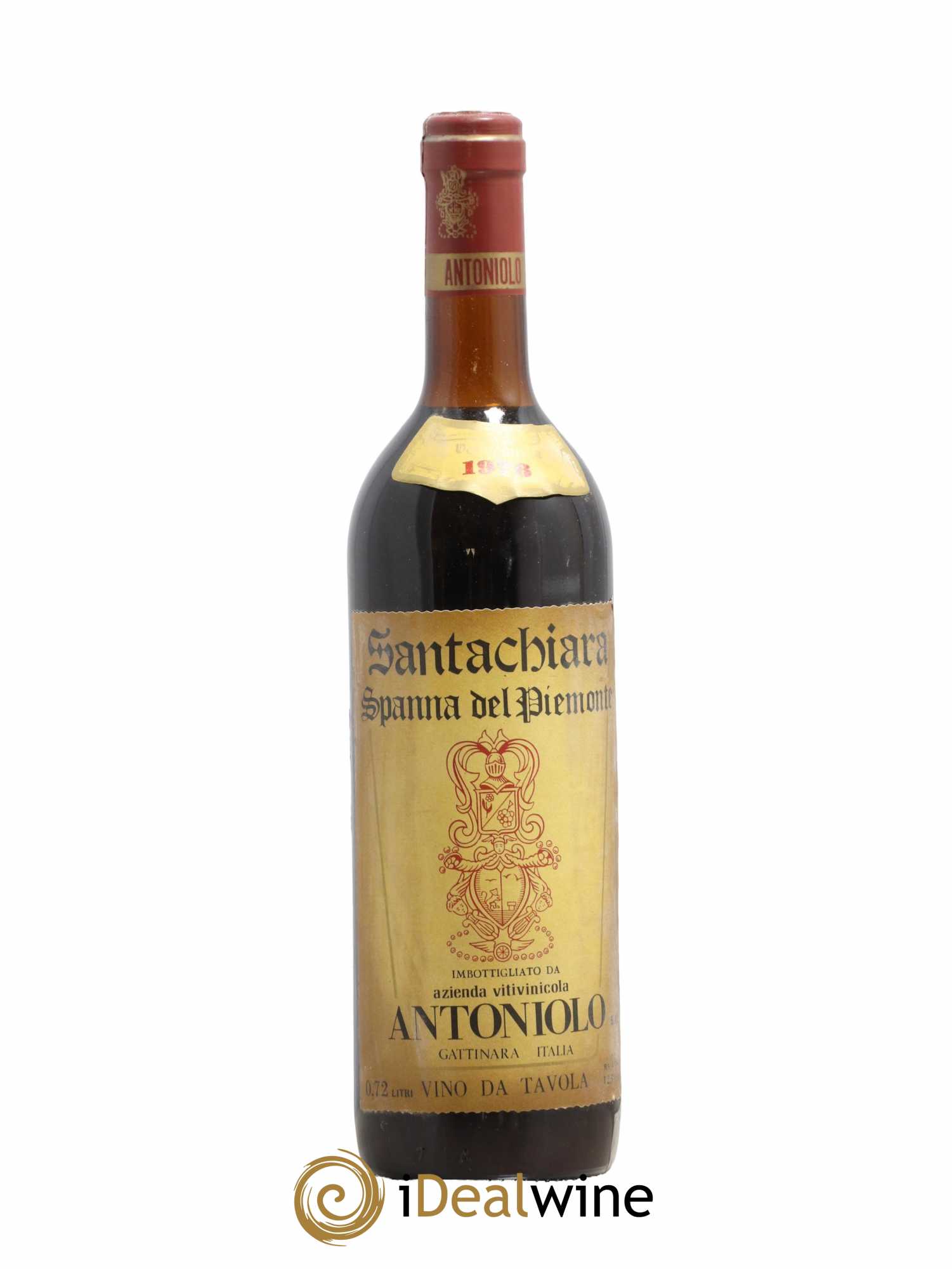 Italie Santachiara Spanna Antoniolo 1976 - Lot de 1 bouteille - 0