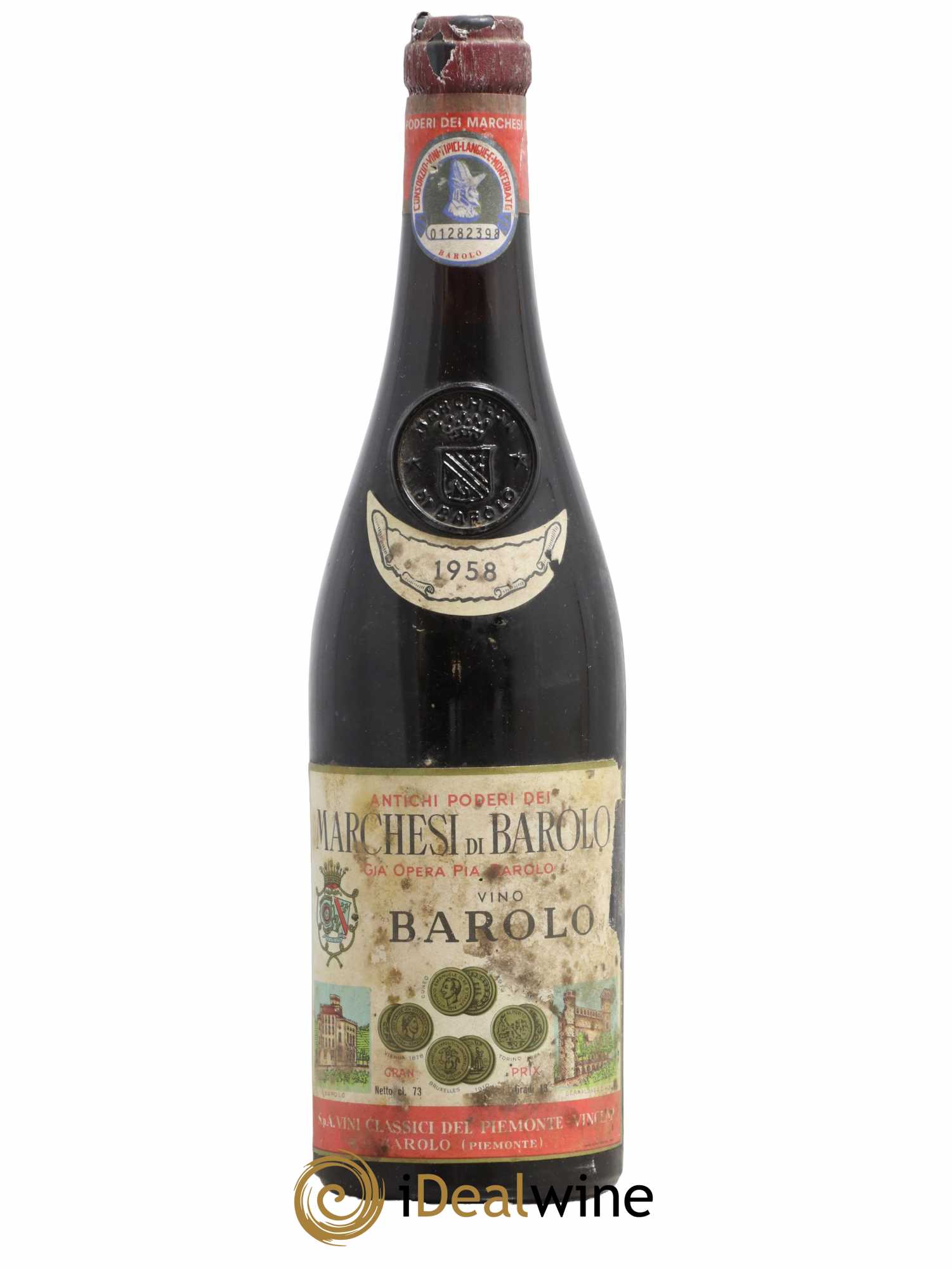 Barolo 1958 - Posten von 1 Flasche - 0