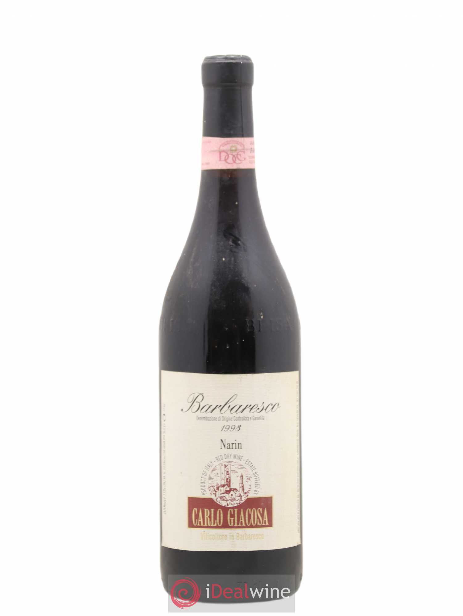 Barbaresco DOCG Carlo Giacosa Narin 1993 - Posten von 1 Flasche - 0