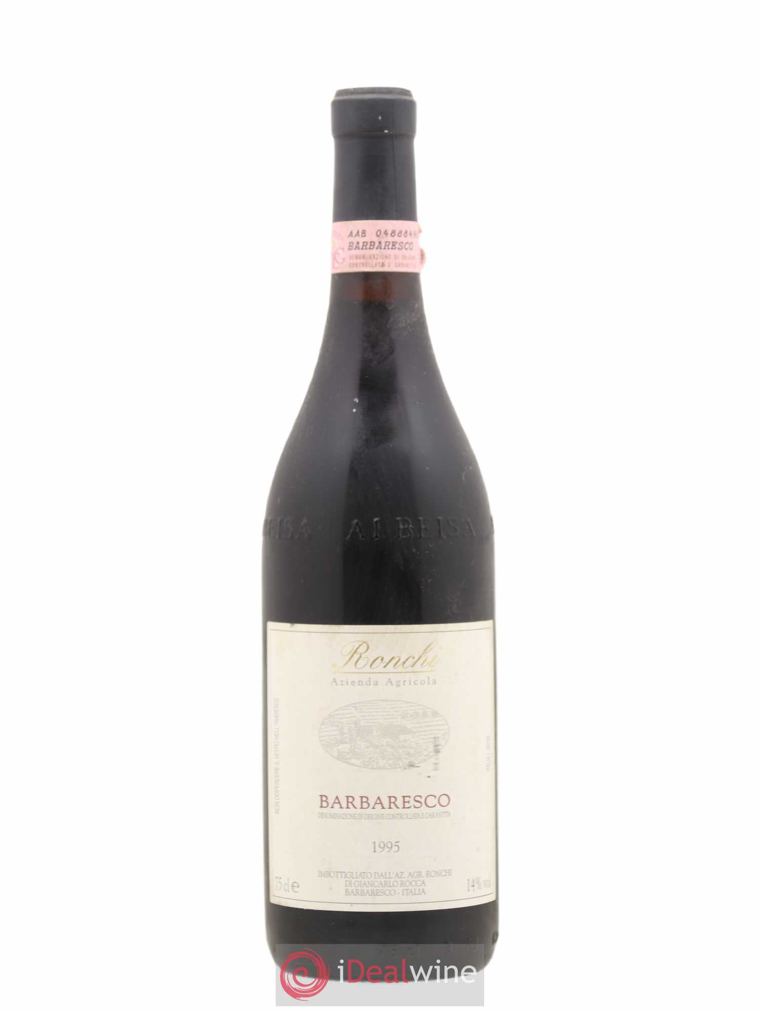Barbaresco DOCG Vigneto Brich Ronchi Rocca 1995 - Lot de 1 bouteille - 0