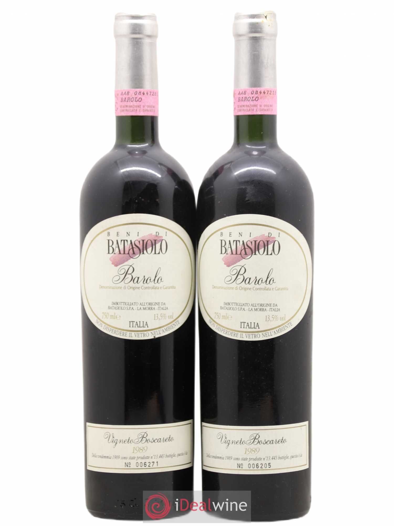 Barolo 1989 - Posten von 2 Flaschen - 0