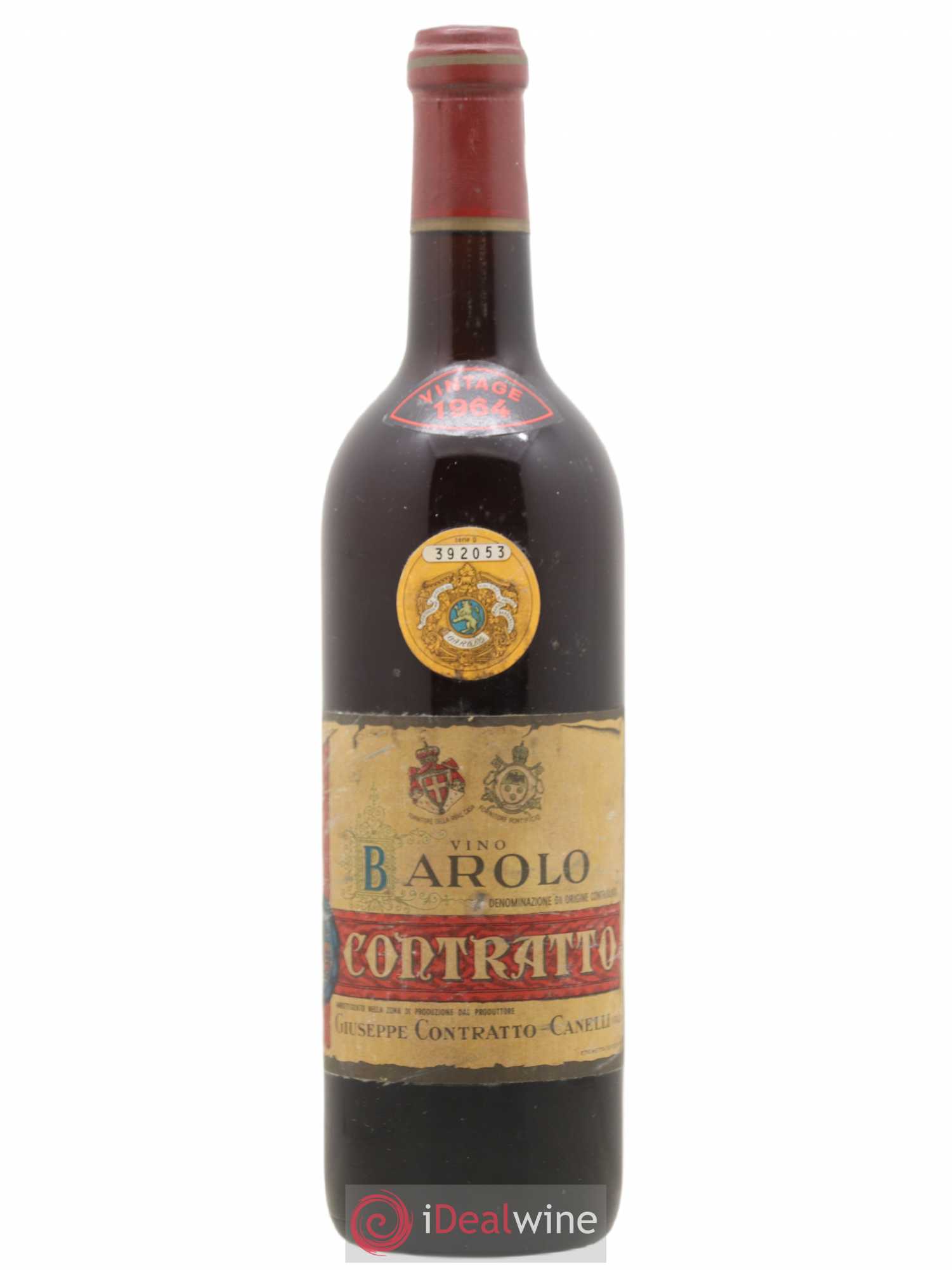 Barolo Contratto Vintage 1964 - Lot de 1 bouteille - 0