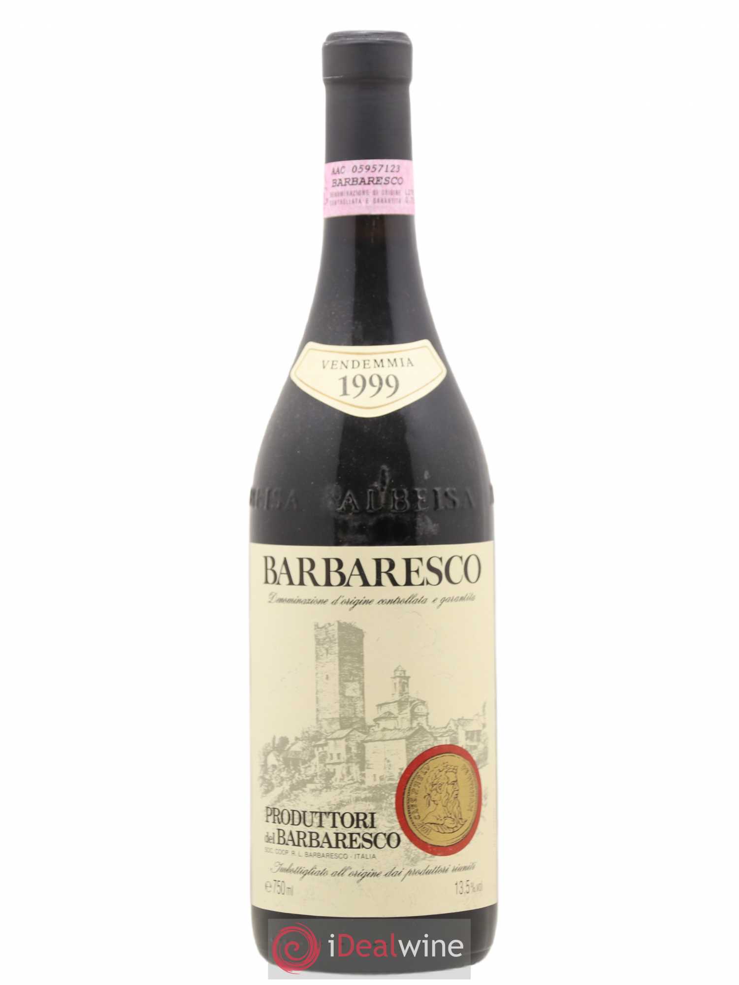 Barbaresco DOCG Produttori Del Barbaresco 1999 - Lot de 1 bouteille - 0