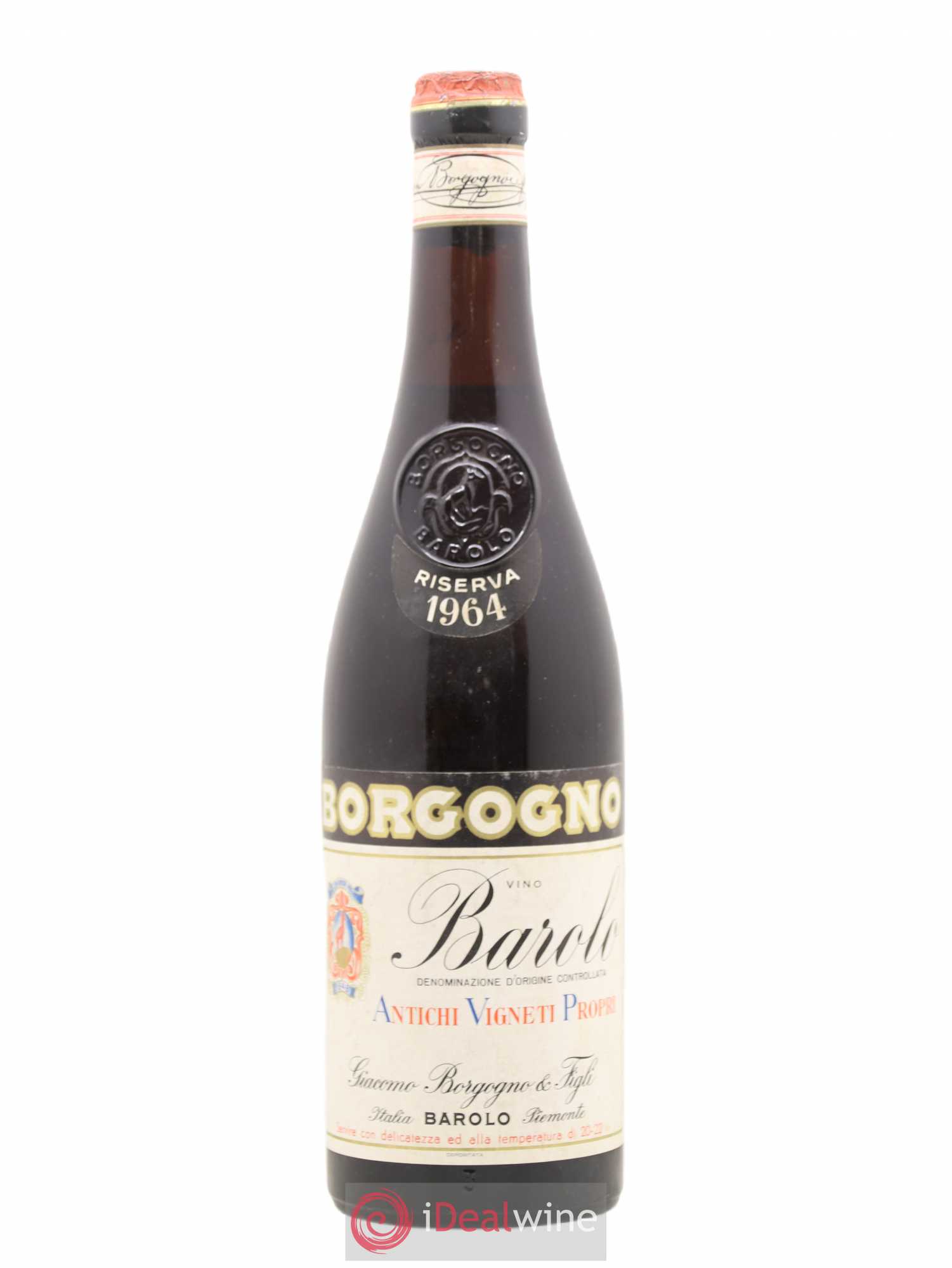 Barolo Riserva Borgogno Giacomo 1964 - Posten von 1 Flasche - 0