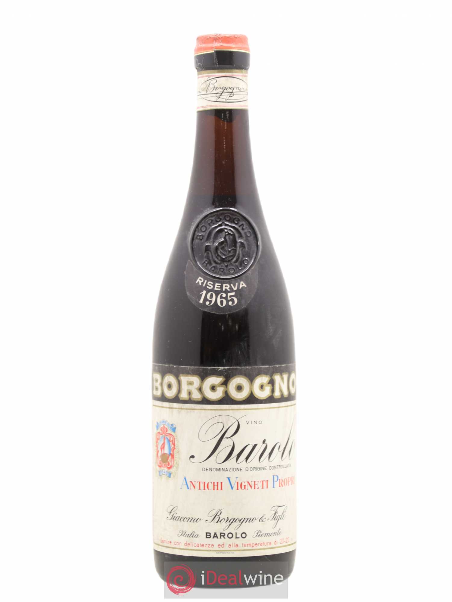 Barolo Riserva Borgogno Giacomo 1965 - Posten von 1 Flasche - 0