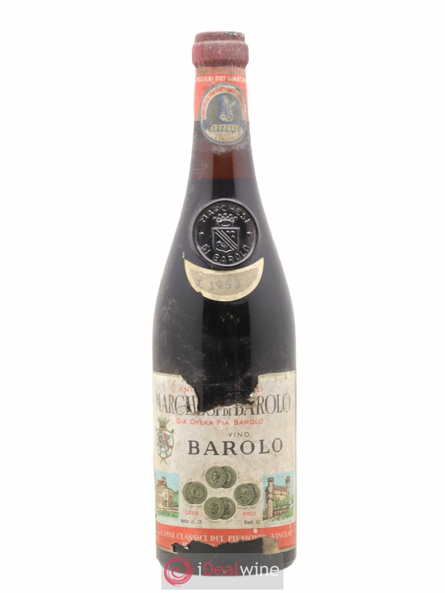 Barolo 1953 - Posten von 1 Flasche - 0