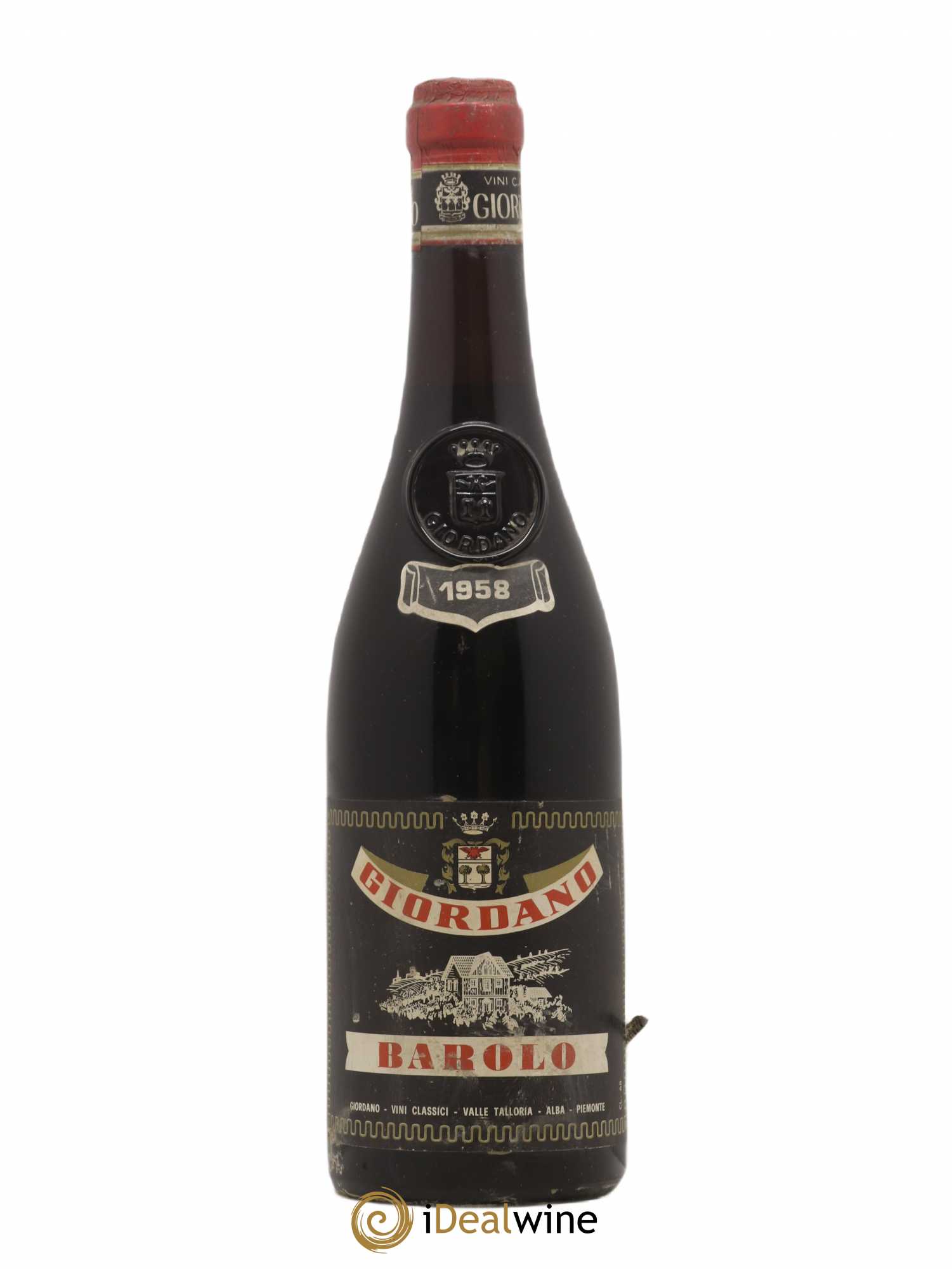 Barolo Giordano 1958 - Lot de 1 bouteille - 0