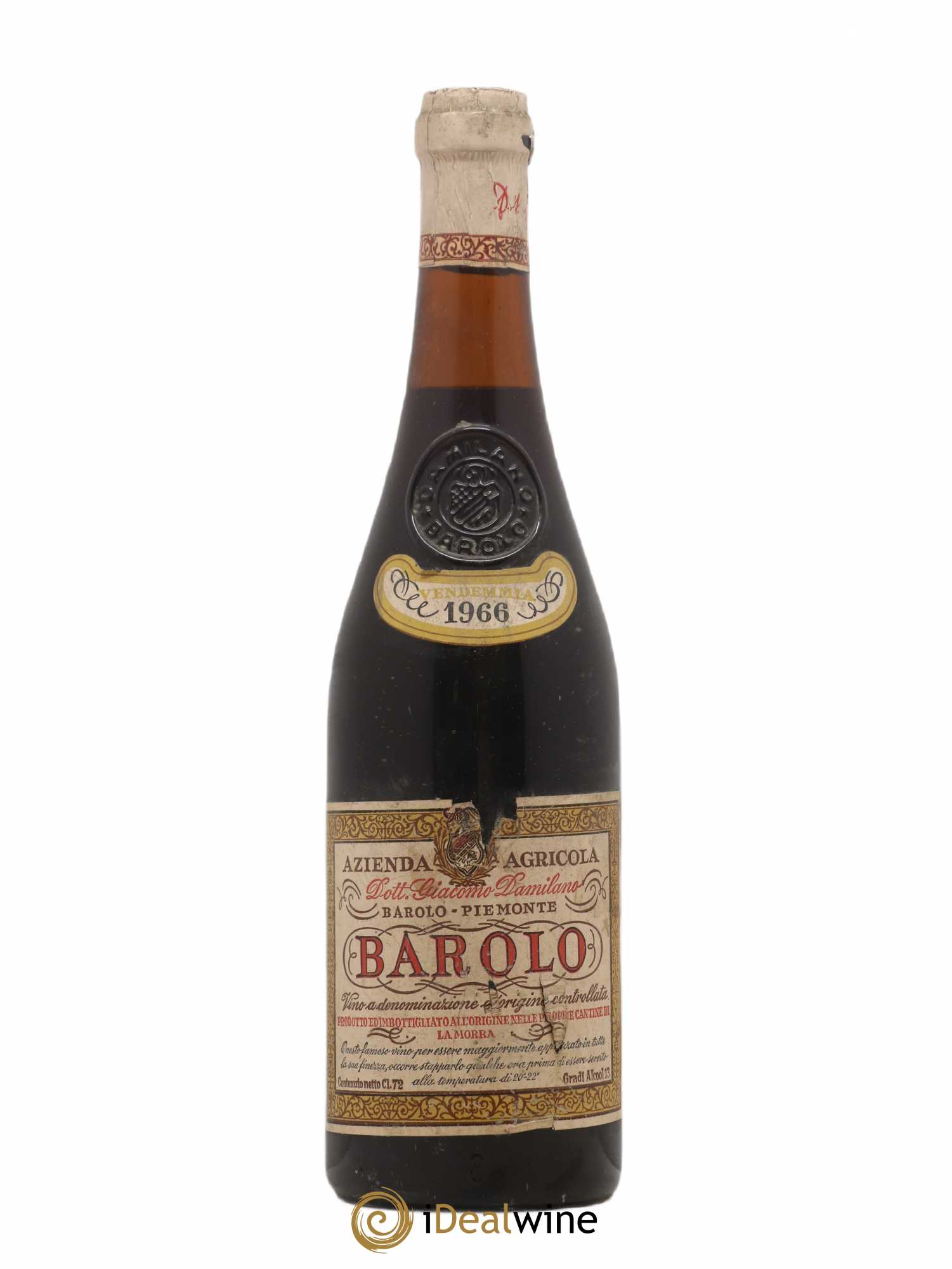 Barolo DOCG Damilano 1966 - Lot de 1 bouteille - 0