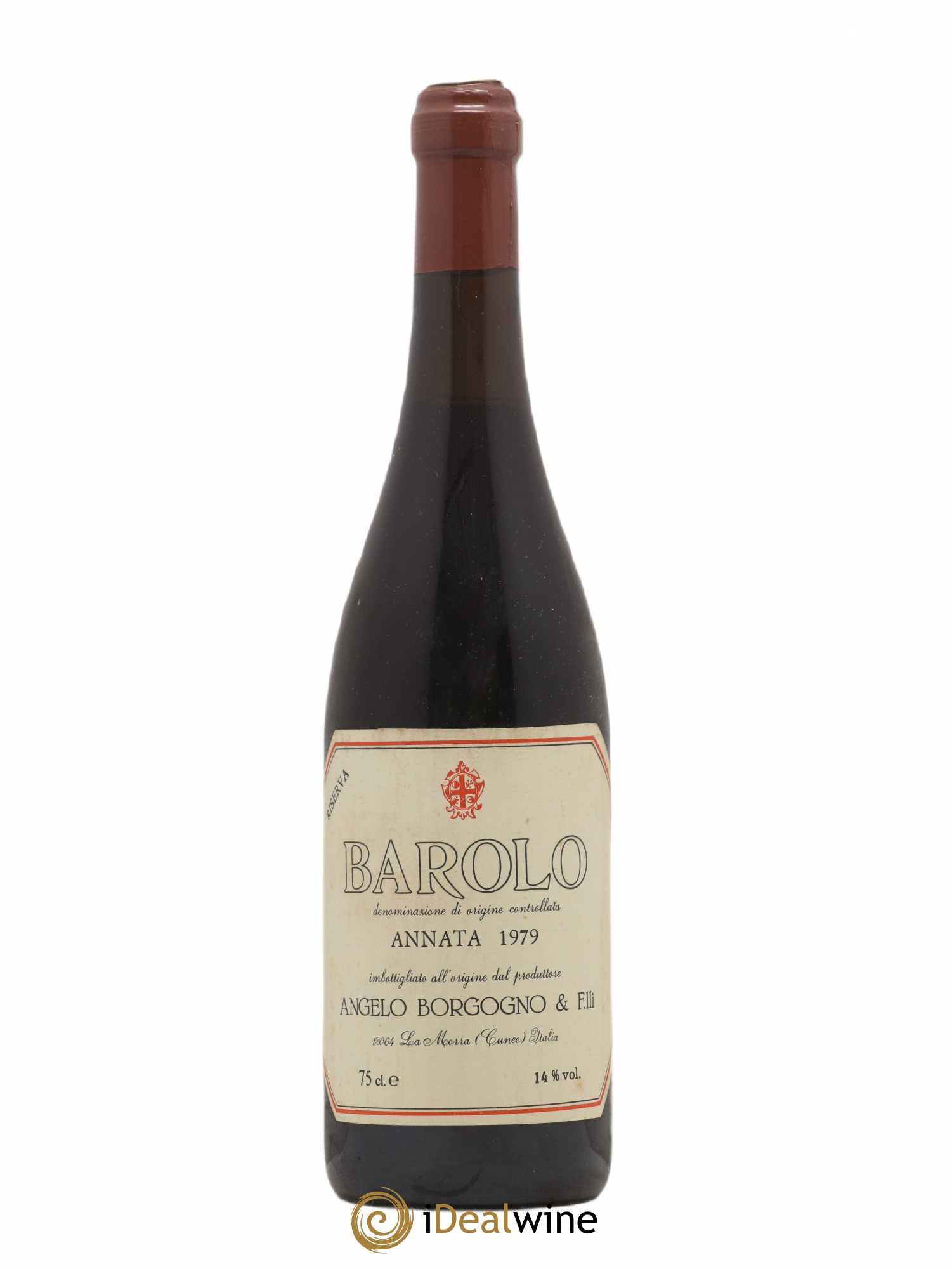 Barolo Riserva Angelo Borgogno 1979 - Lot de 1 bouteille - 0