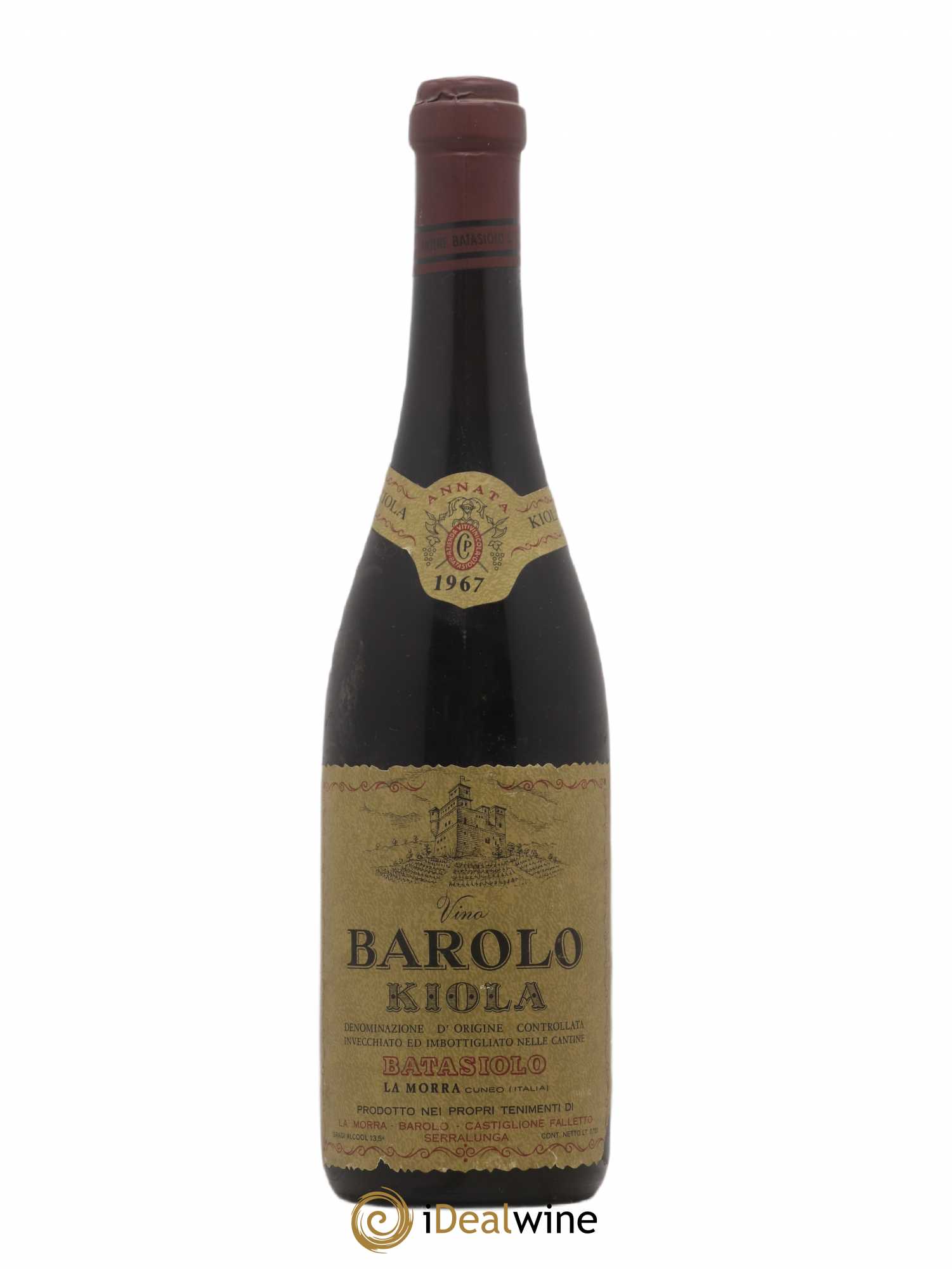 Barolo Kiola Batasiolo 1967 - Posten von 1 Flasche - 0