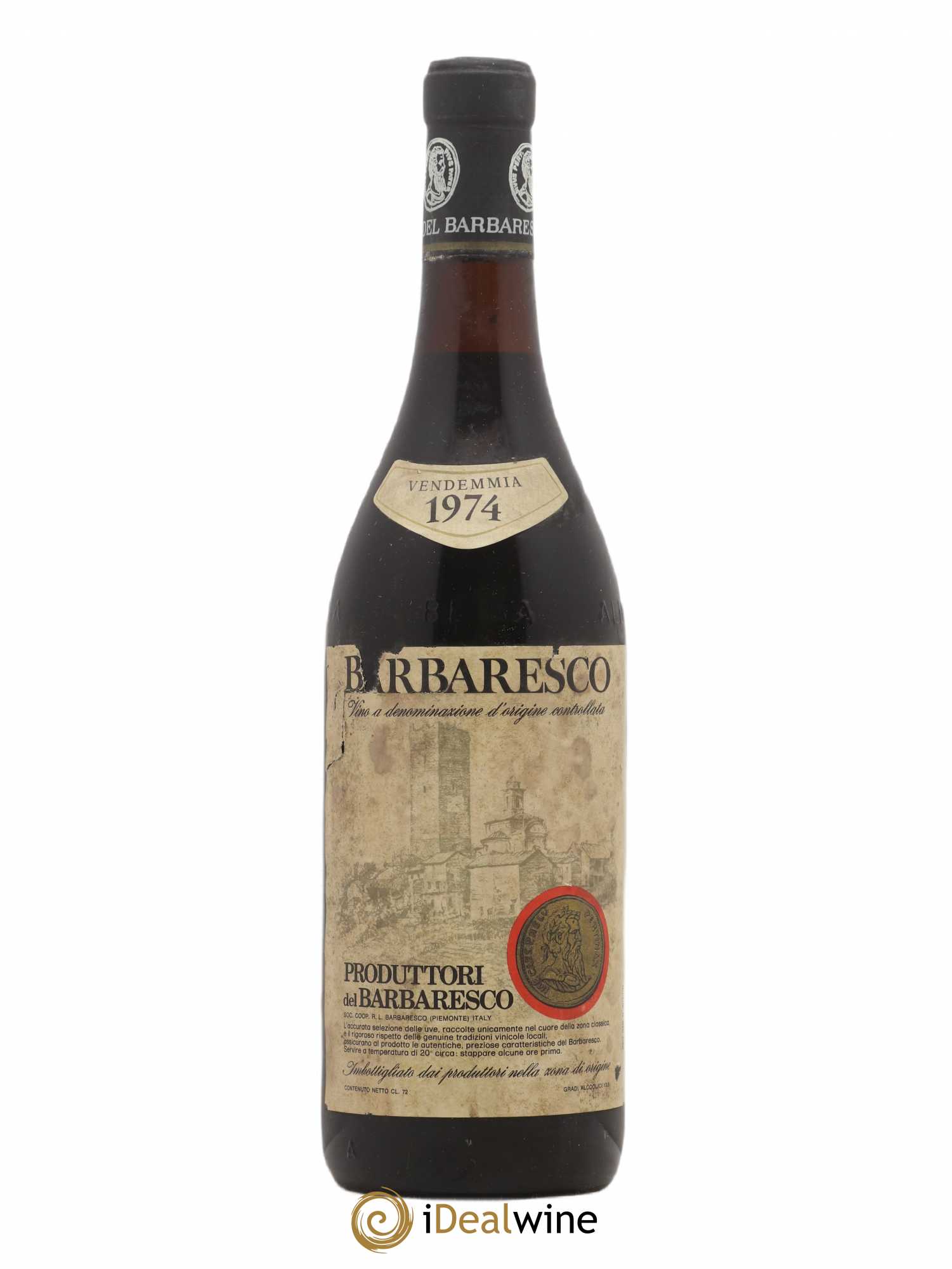 Barbaresco DOCG Produttori del Barbaresco 1974 - Lot de 1 bouteille - 0