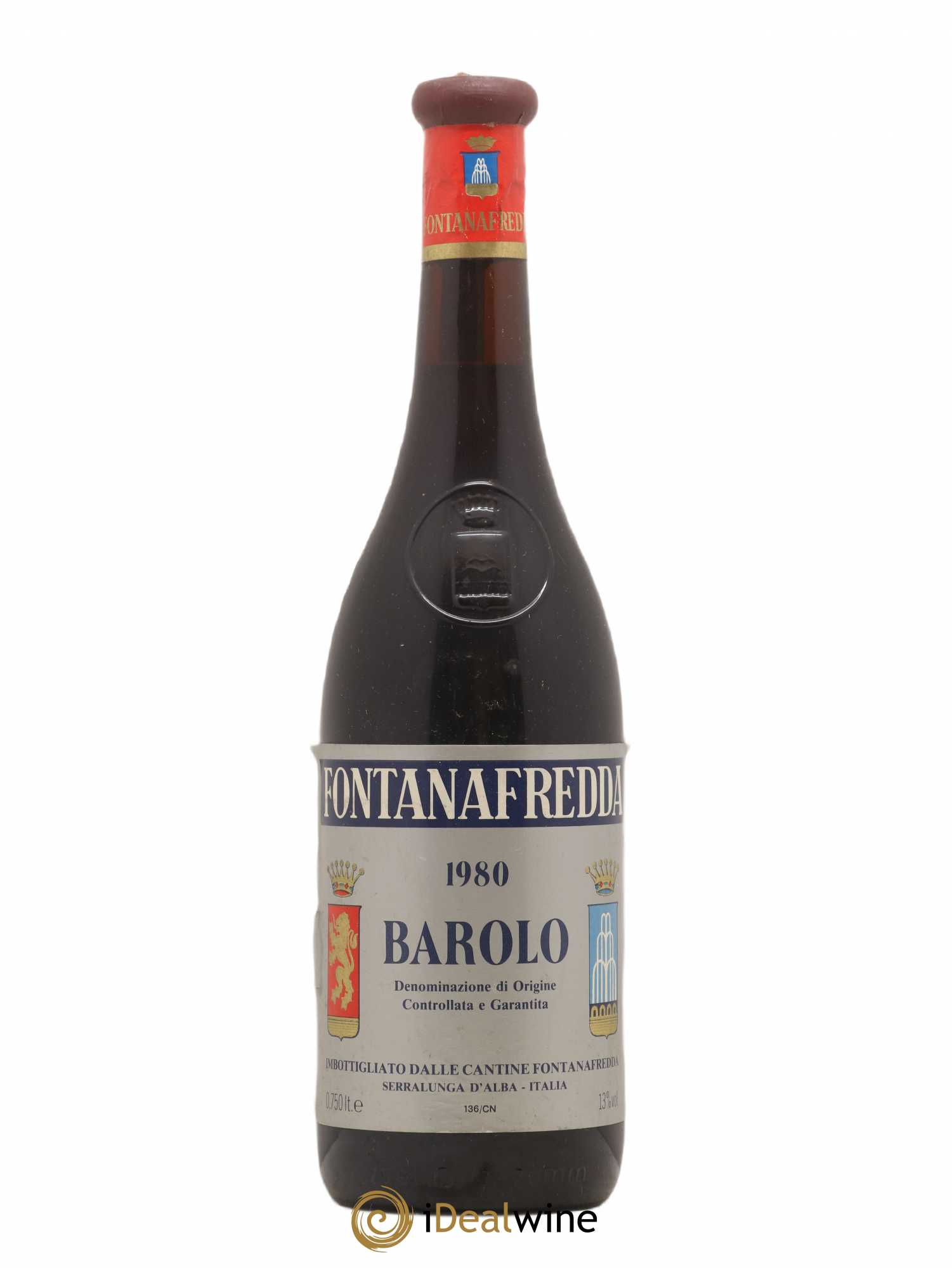 Barolo Fontanafredda 1980 - Lot de 1 bouteille - 0