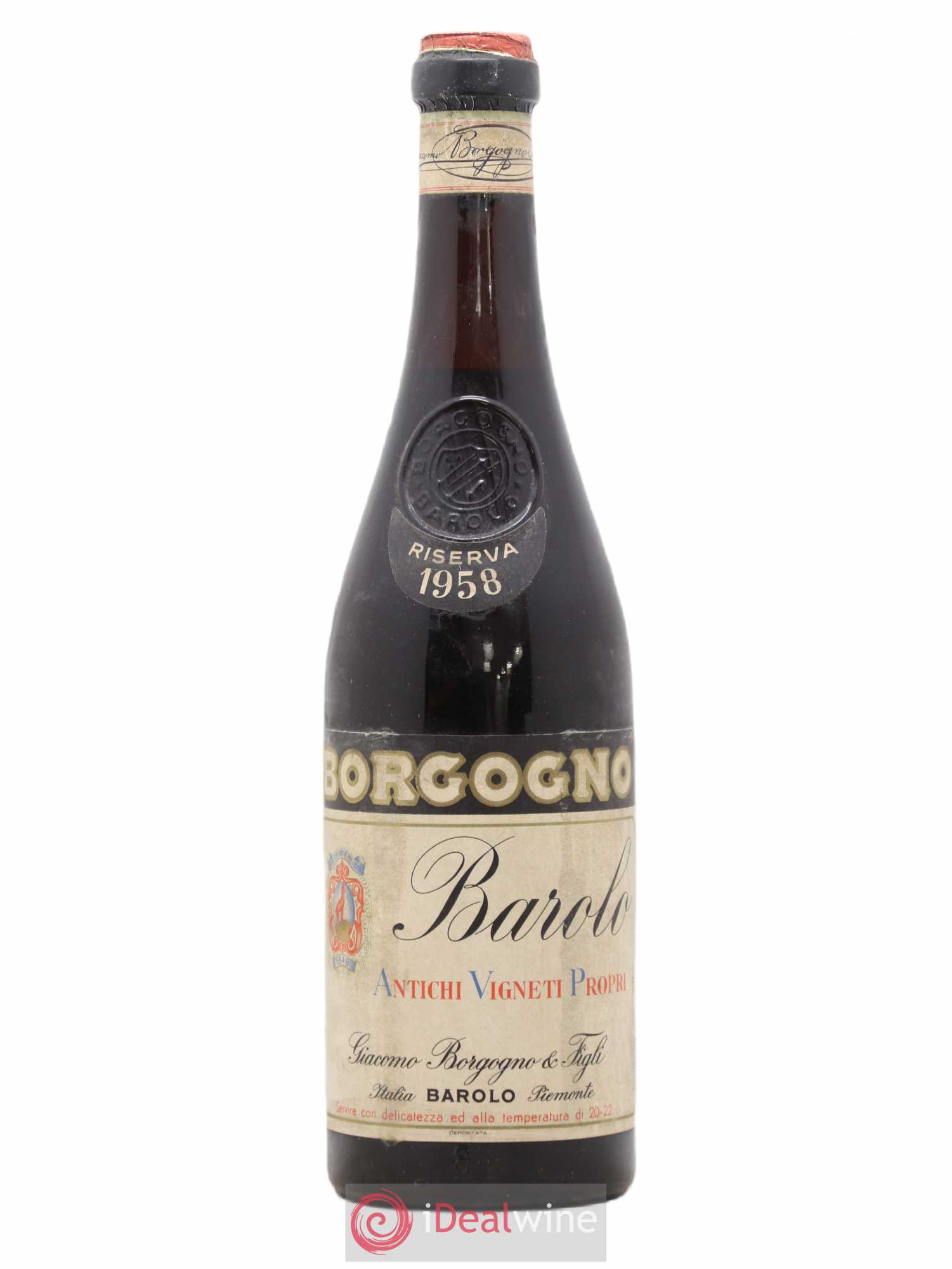 Barolo 1958 - Posten von 1 Flasche - 0