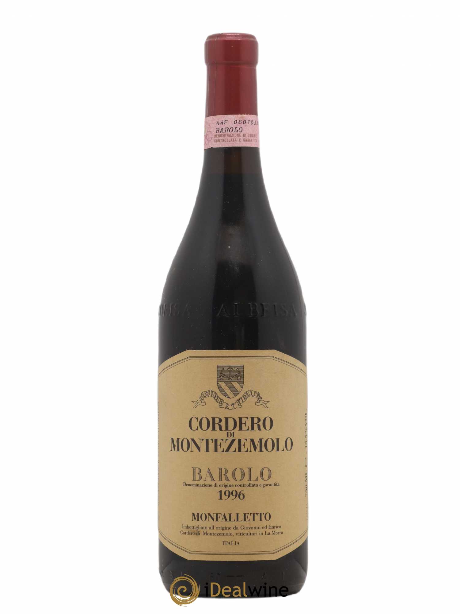 Barolo Monfaletto Cordero di Montezemolo 1996 - Posten von 1 Flasche - 0