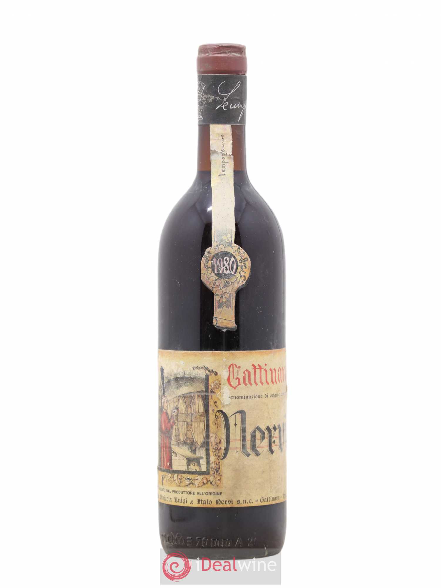 Gattinara DOCG Nervi Conterno 1980 - Lot de 1 bouteille - 0