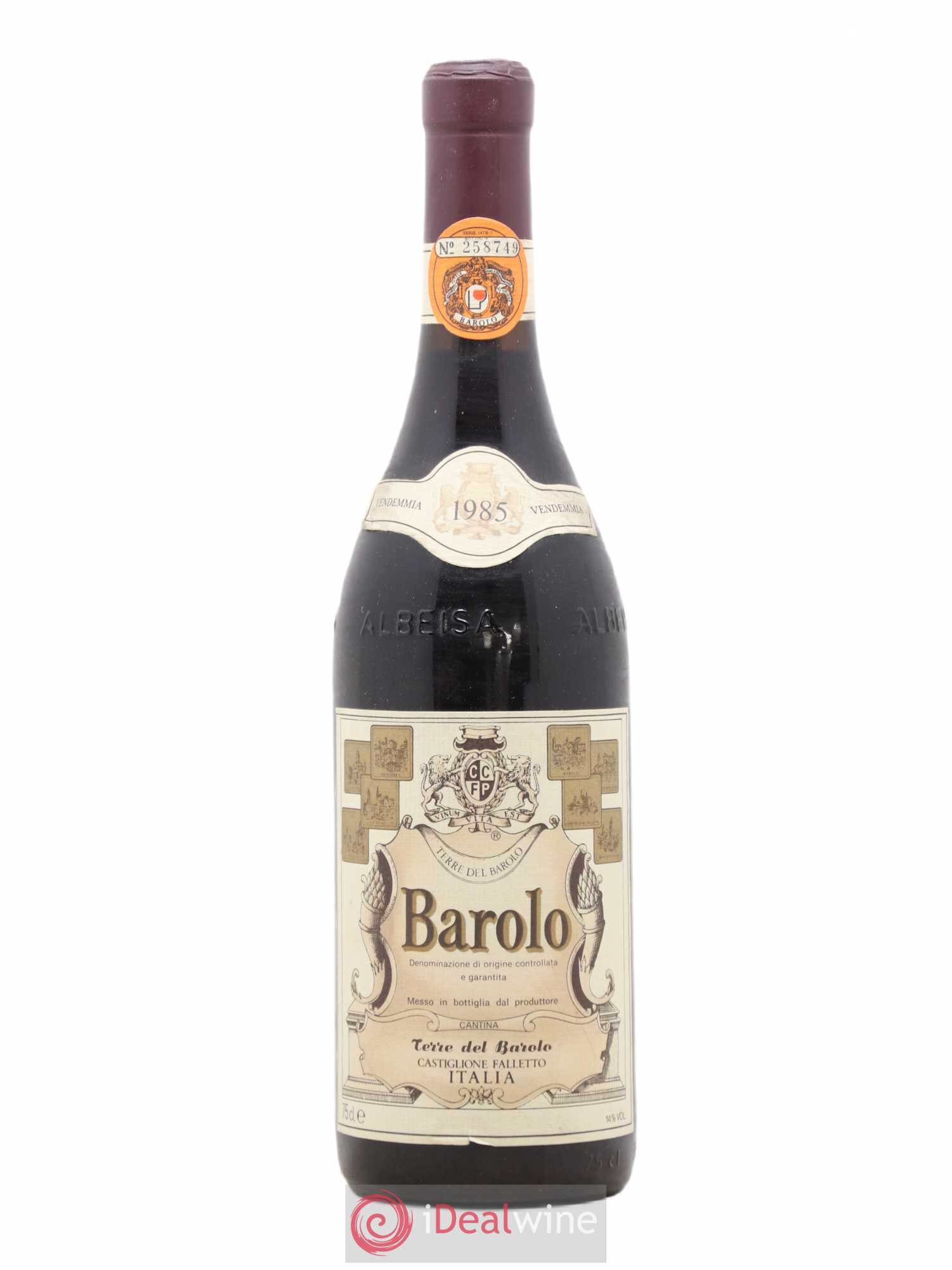 Barolo Terre del Barolo 1985 - Lot de 1 bouteille - 0