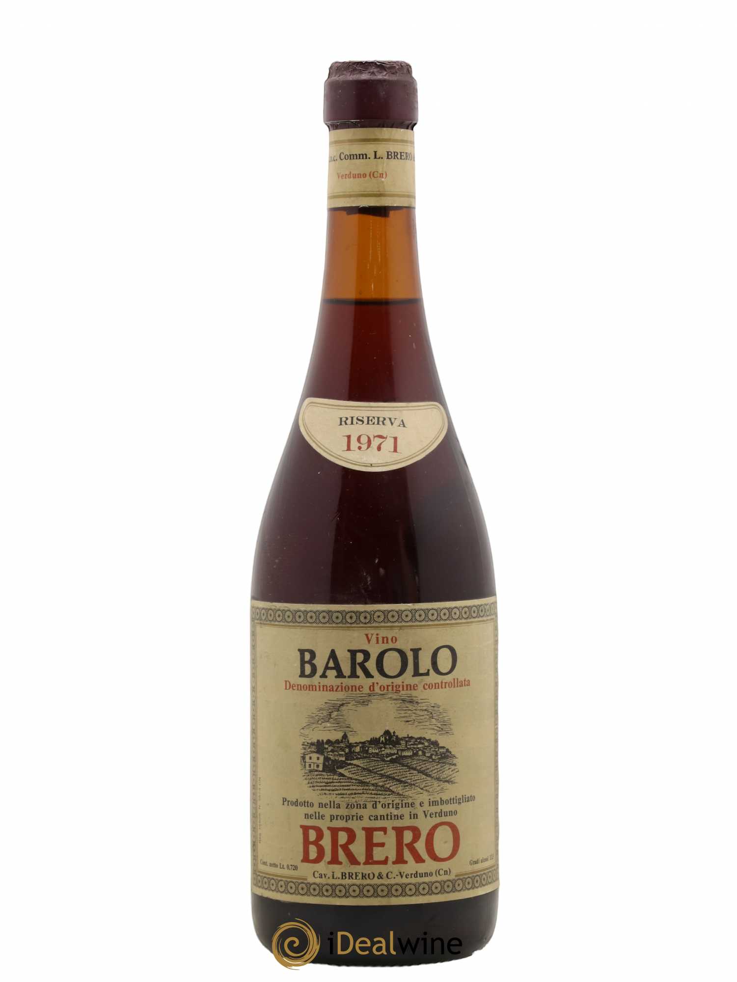 Barolo Brero Riserva 1971 - Posten von 1 Flasche - 0