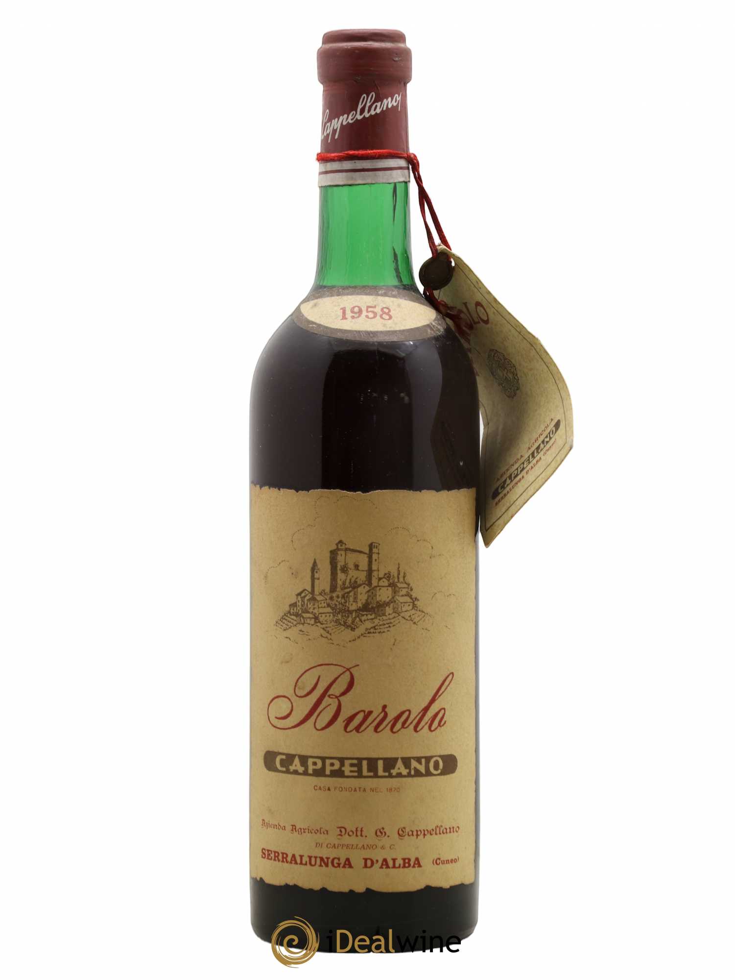 Barolo Cappellano 1958 - Posten von 1 Flasche - 0