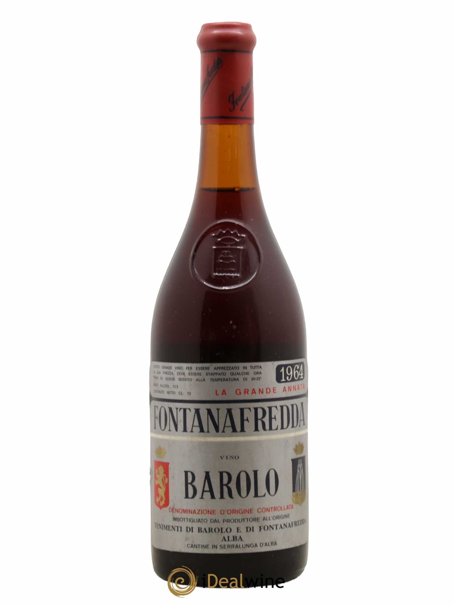 Barolo Fontanafredda 1964 - Lot de 1 bouteille - 0