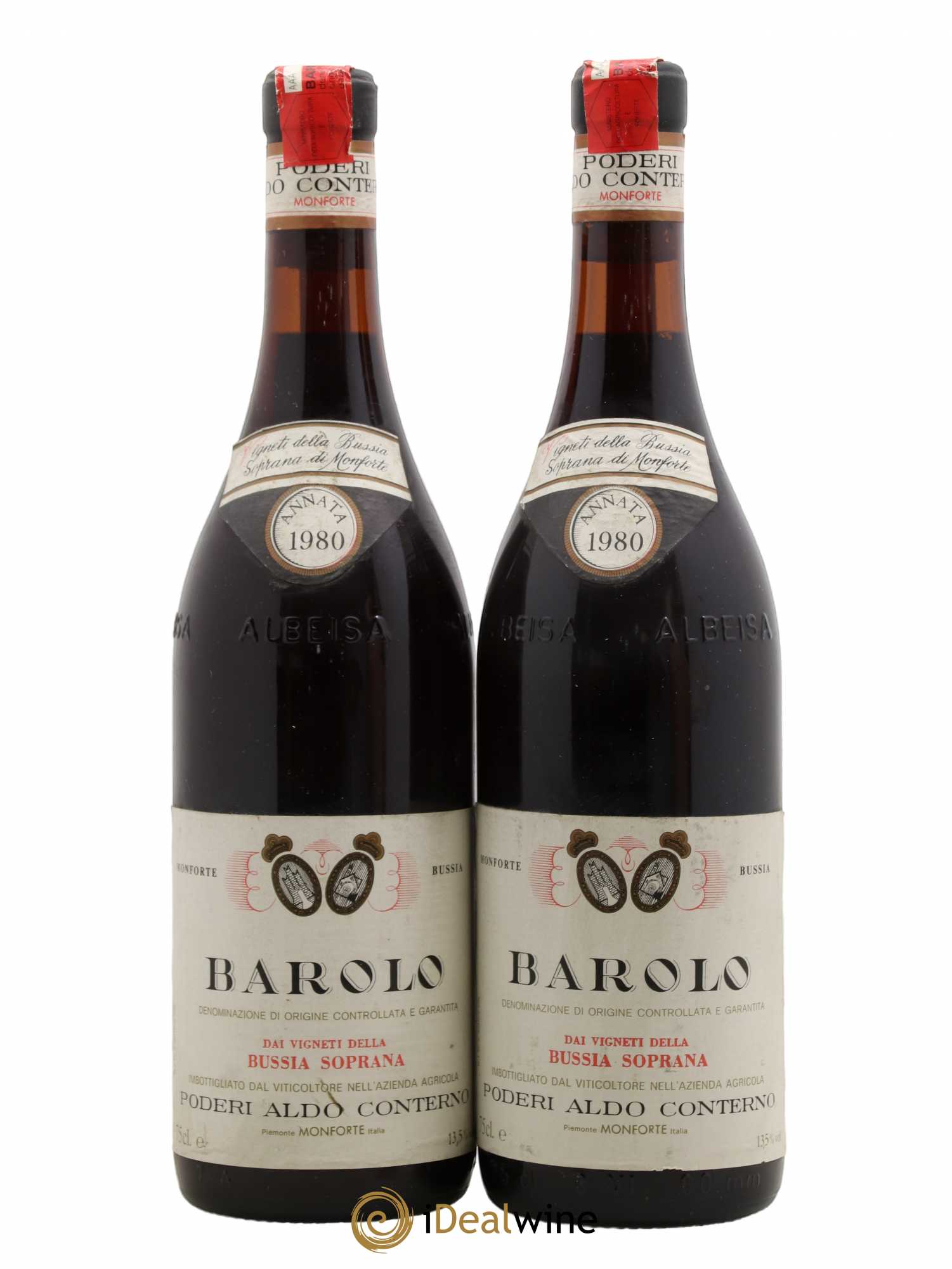 Barolo DOCG Bussia Soprana Aldo Conterno Bussia Soprana 1980 - Posten von 2 Flaschen - 0