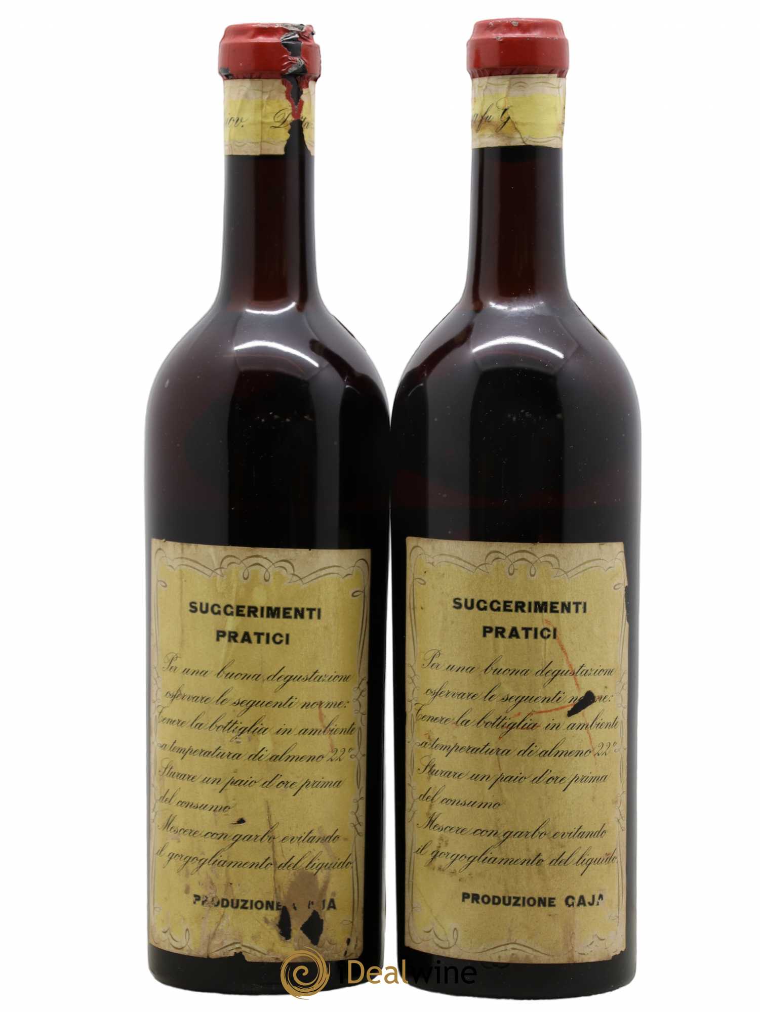 Barbaresco DOCG Angelo Gaja Vecchia Riserva - Lot of 2 bottles - 1