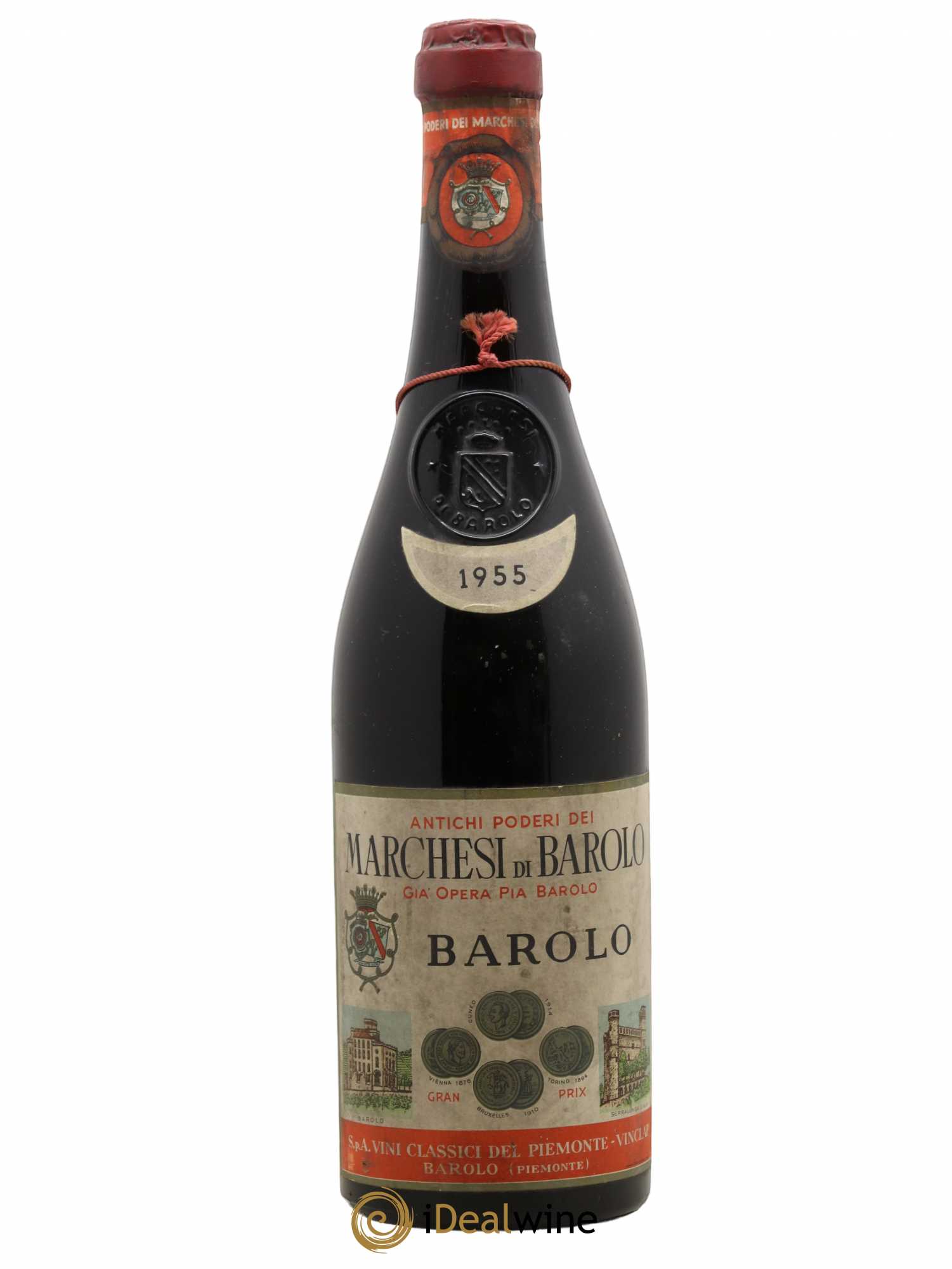 Barolo Marchesi Di Barolo 1955 - Lot de 1 bouteille - 0
