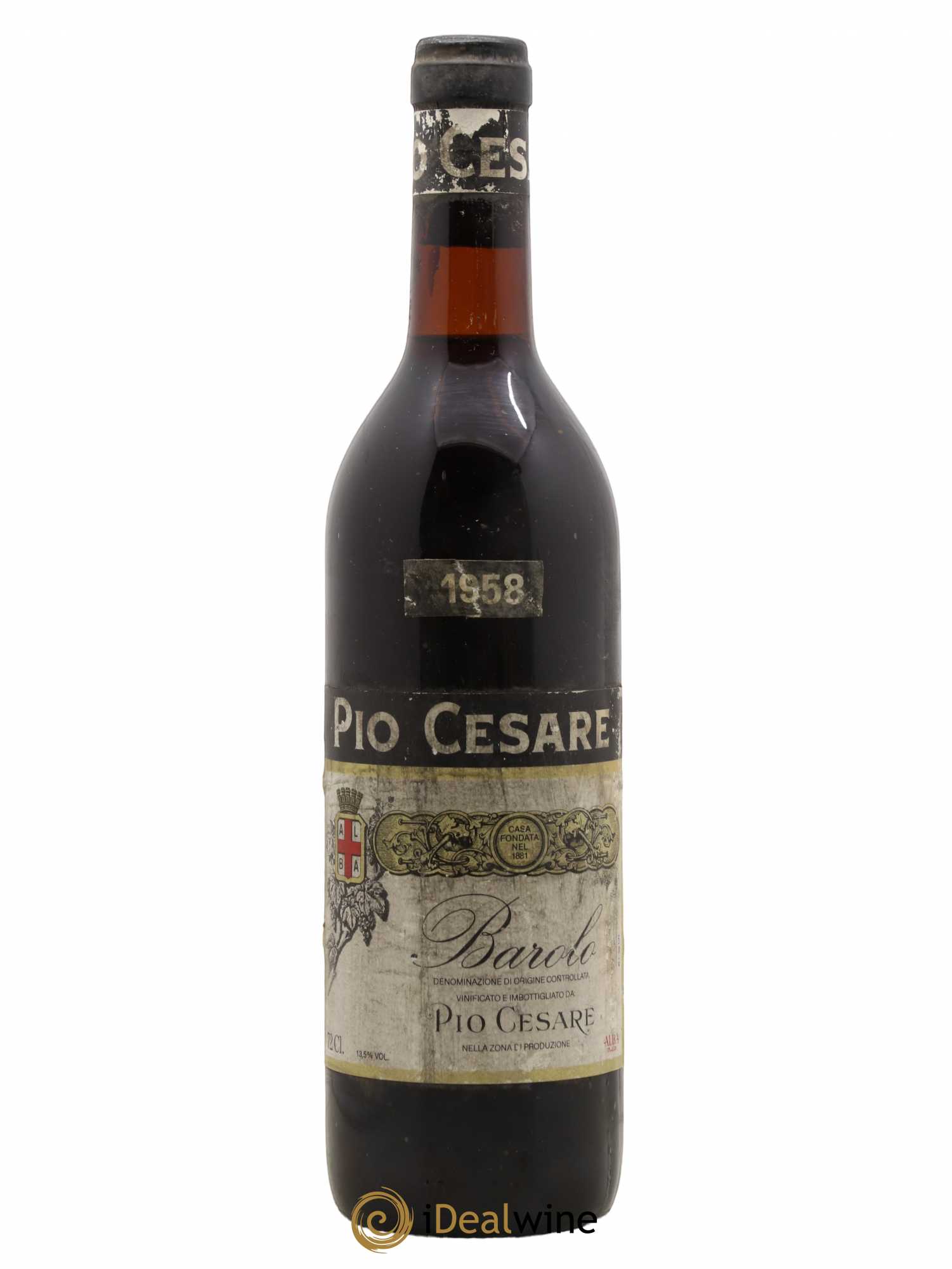 Barolo DOCG Pio Cesare Scanavino 1958 - Lot de 1 bouteille - 0