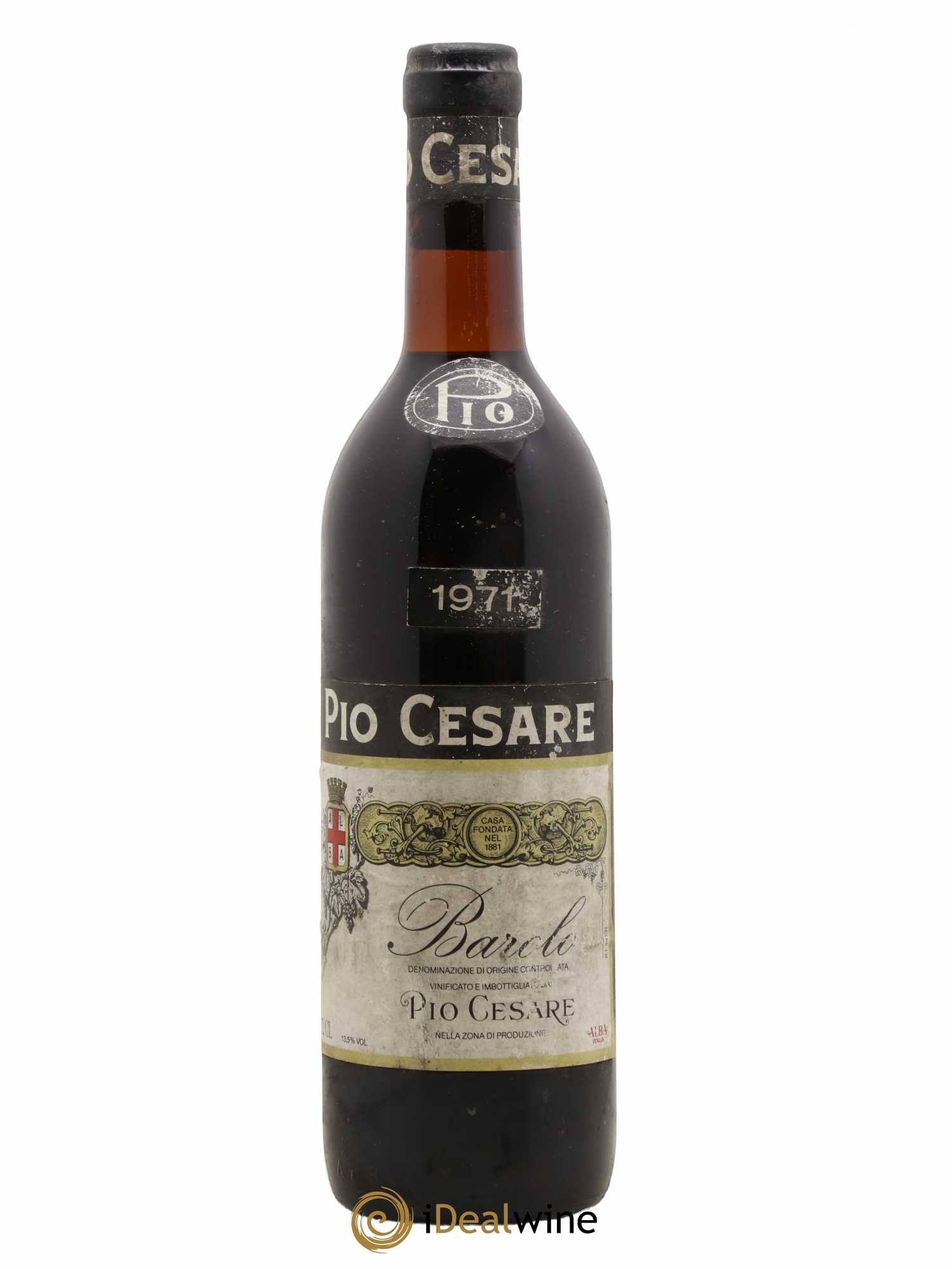 Barolo DOCG Pio Cesare Fratelli Barale 1971 - Lot de 1 bouteille - 0