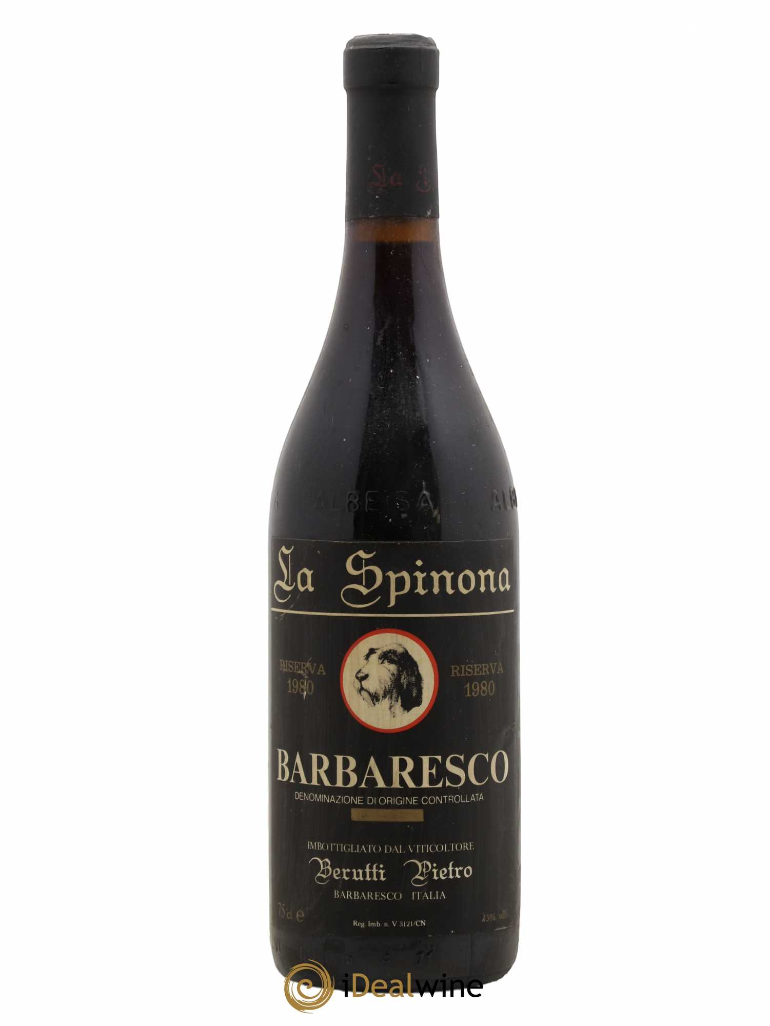 Barbaresco DOCG La Spinona Riserva Berutti Pietro 1980 - Posten von 1 Flasche - 0